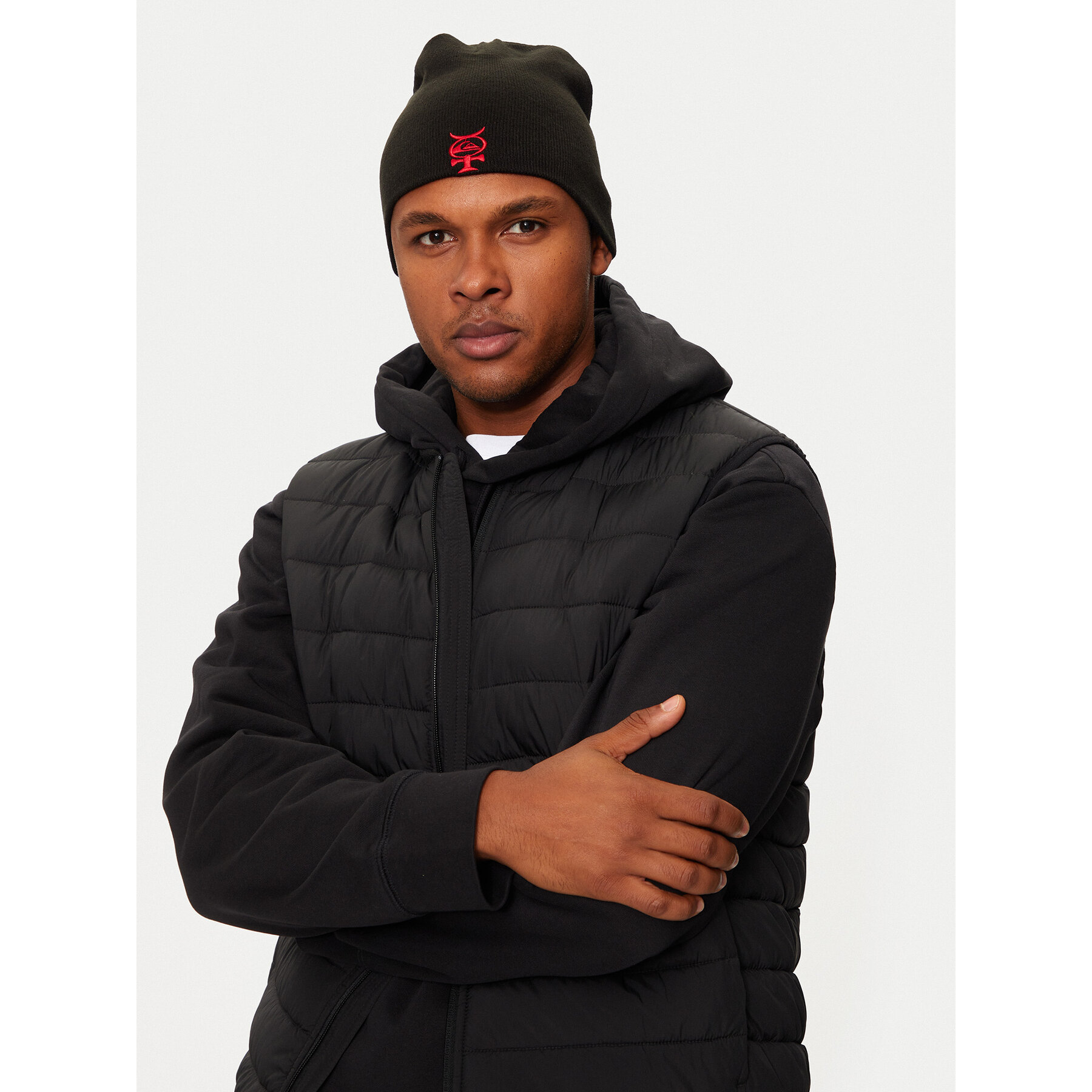 Quiksilver Σκούφος Quiksilver AQYHA05463 Μαύρο