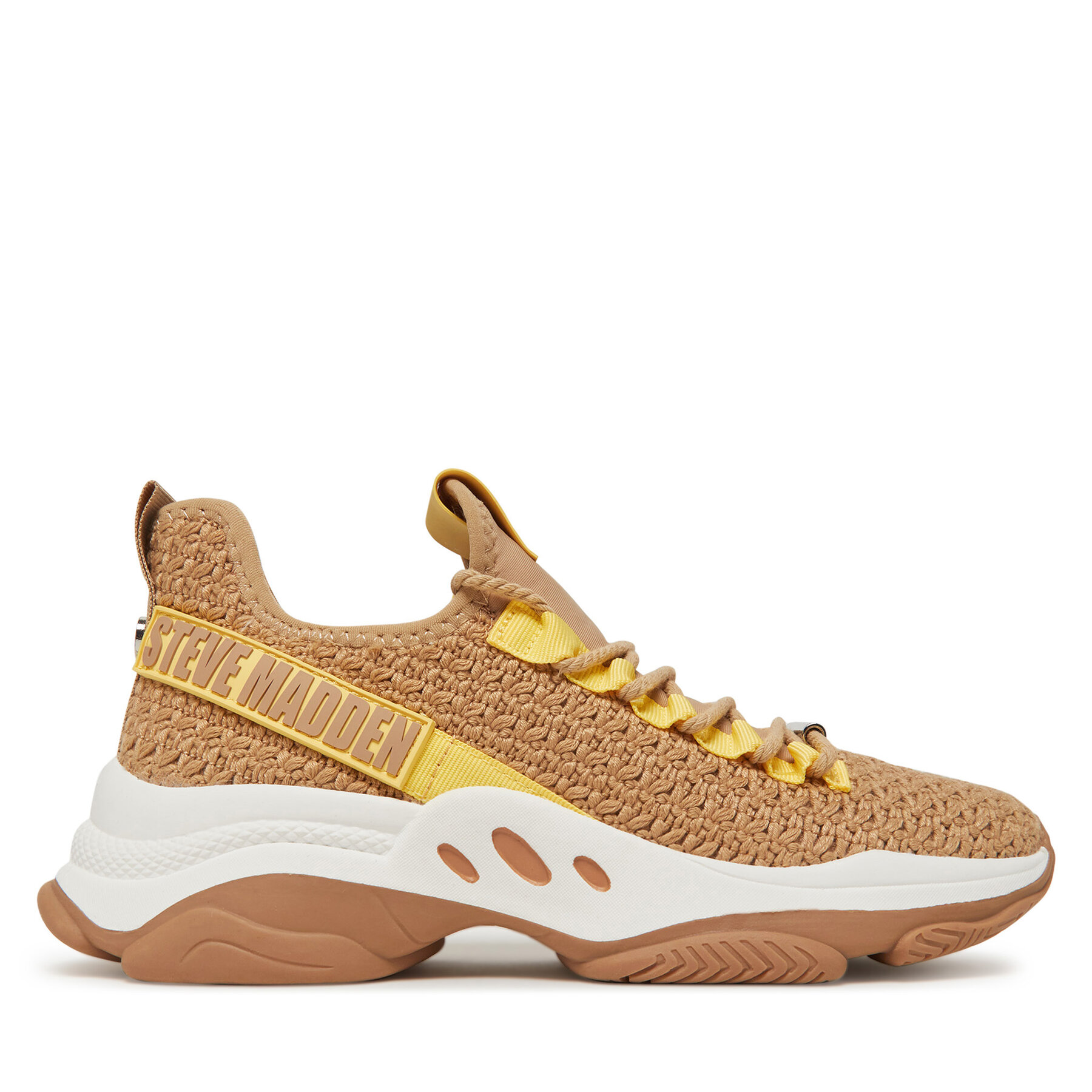 Sneakersy Steve Madden Mileage SM11003785 Hnedá