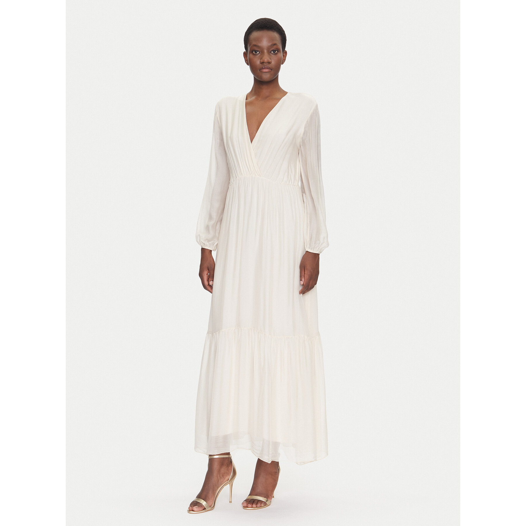 Dixie Sommerkleid A207W050 Beige Regular Fit