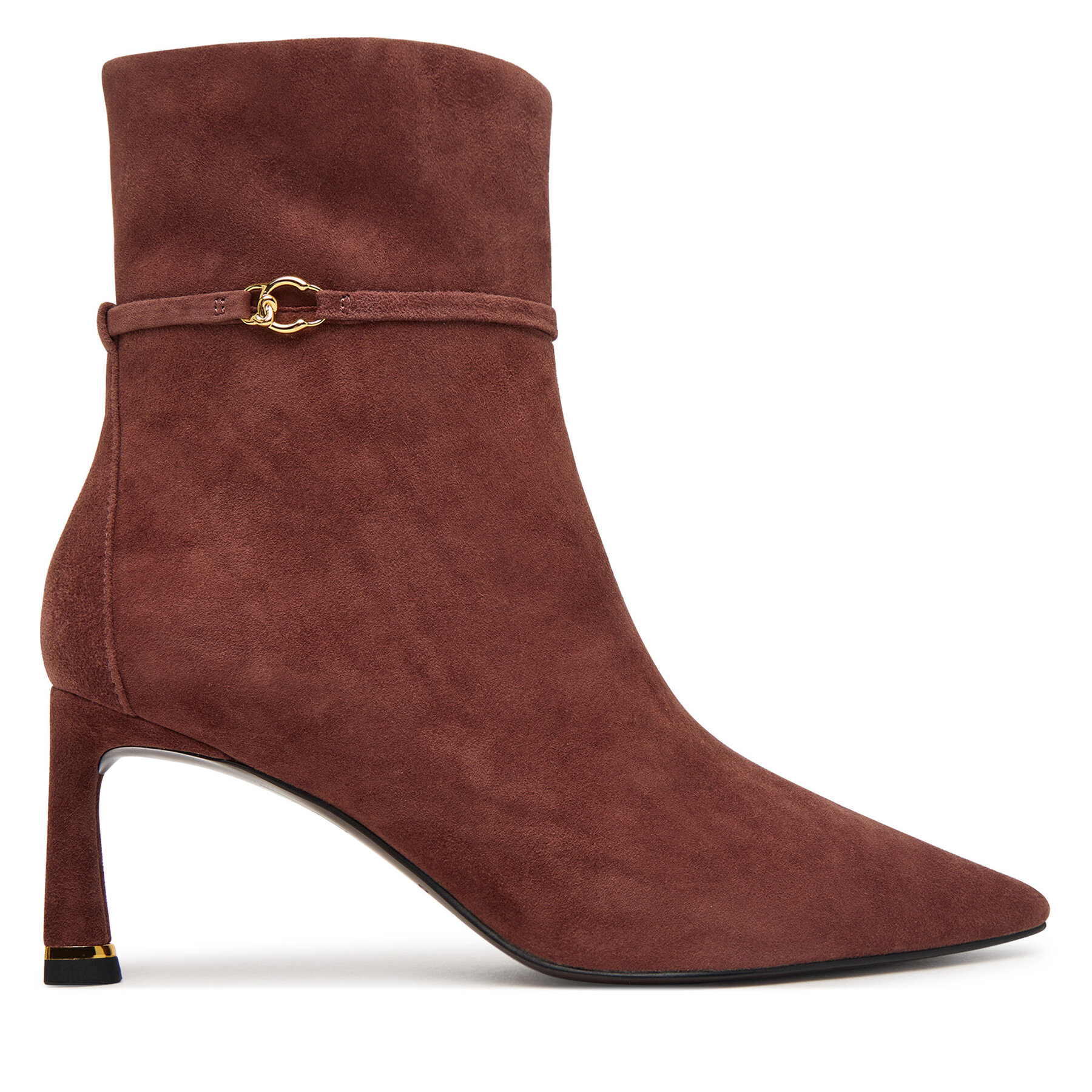 Боти Coccinelle C-look Suede E4 VTL 11 01 01 Кафяв