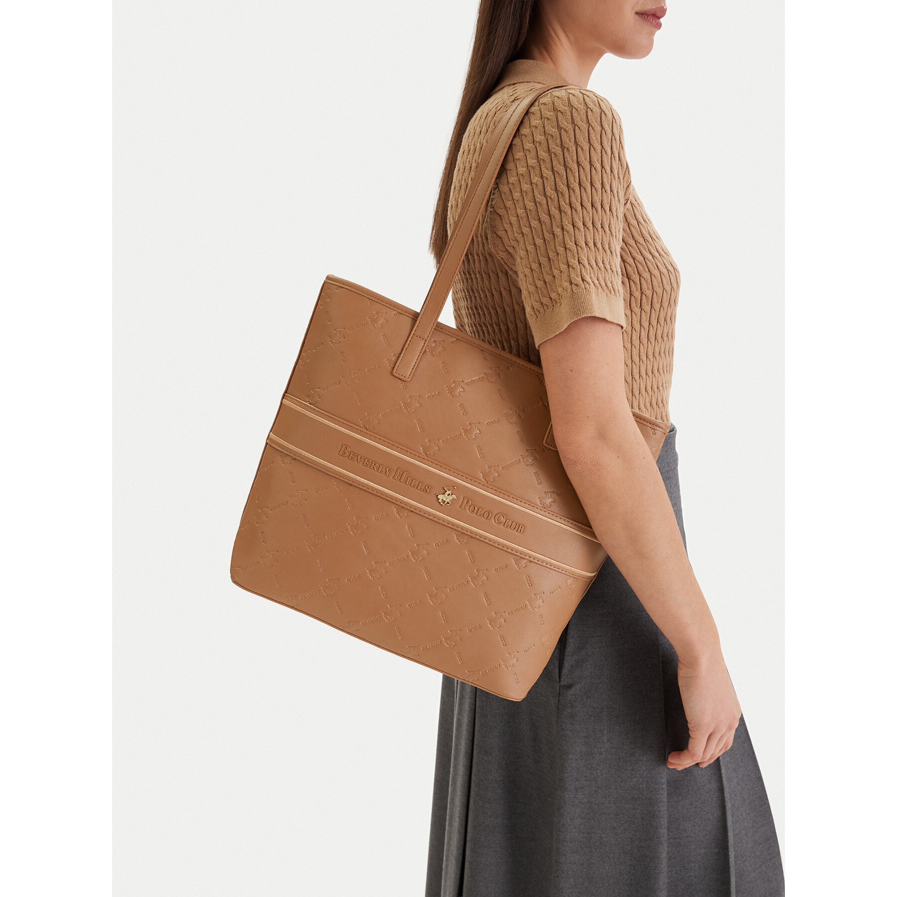 Geantă Beverly Hills Polo Club EO-BHPC-L-012-09 Maro