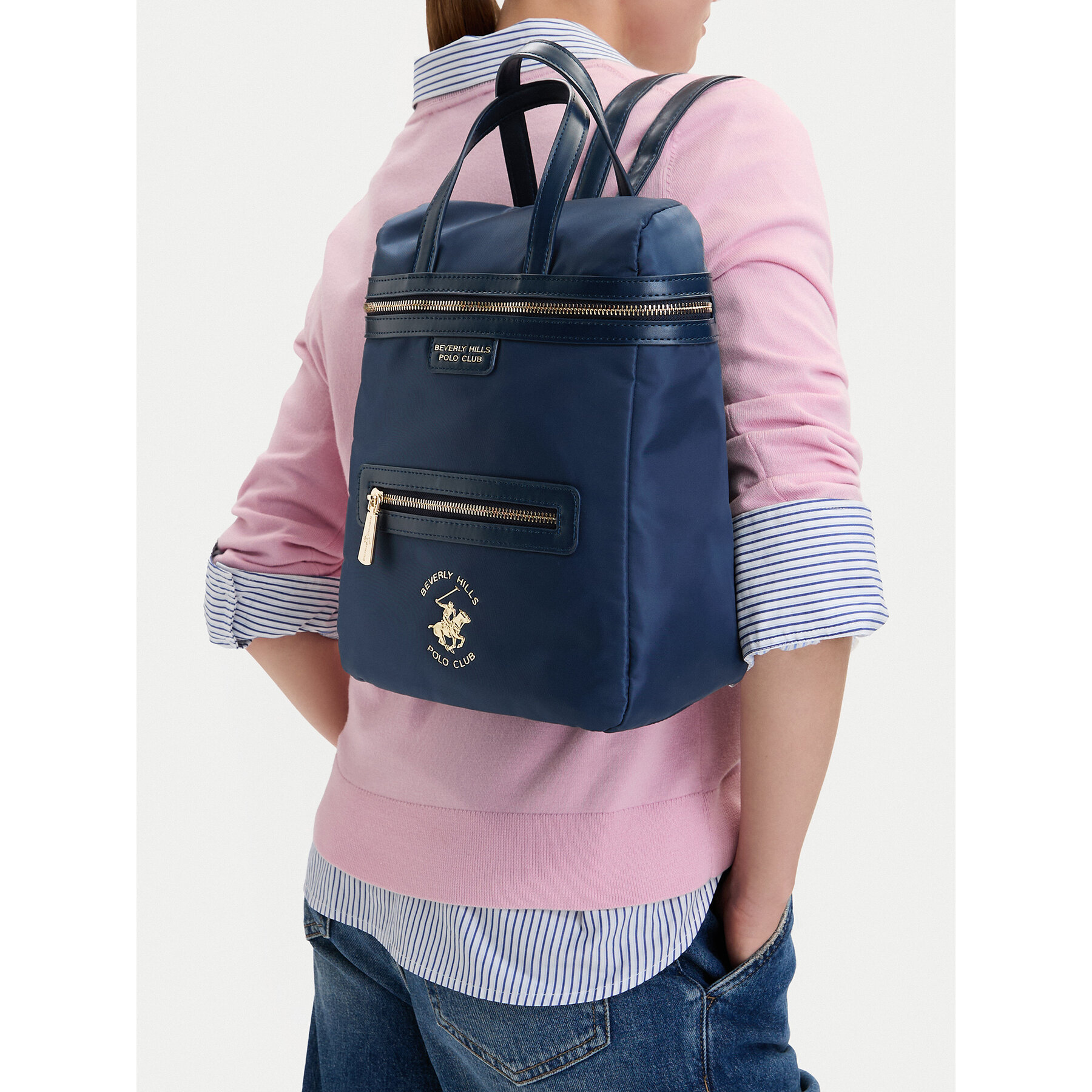 Rucsac Beverly Hills Polo Club CEO-BHPC-L-002-10 Bleumarin