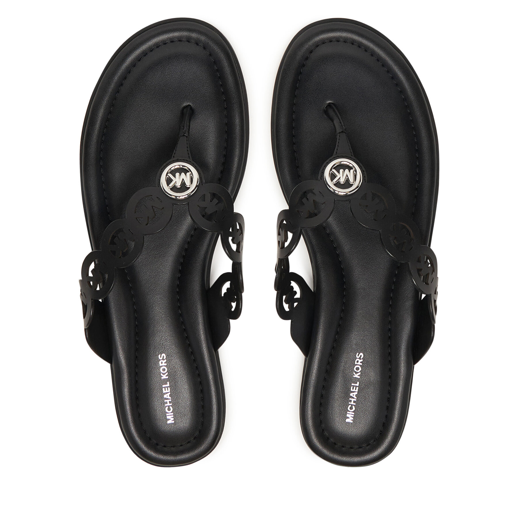 Japonke MICHAEL Michael Kors Jane Thong 40S6JNFS1L Črna