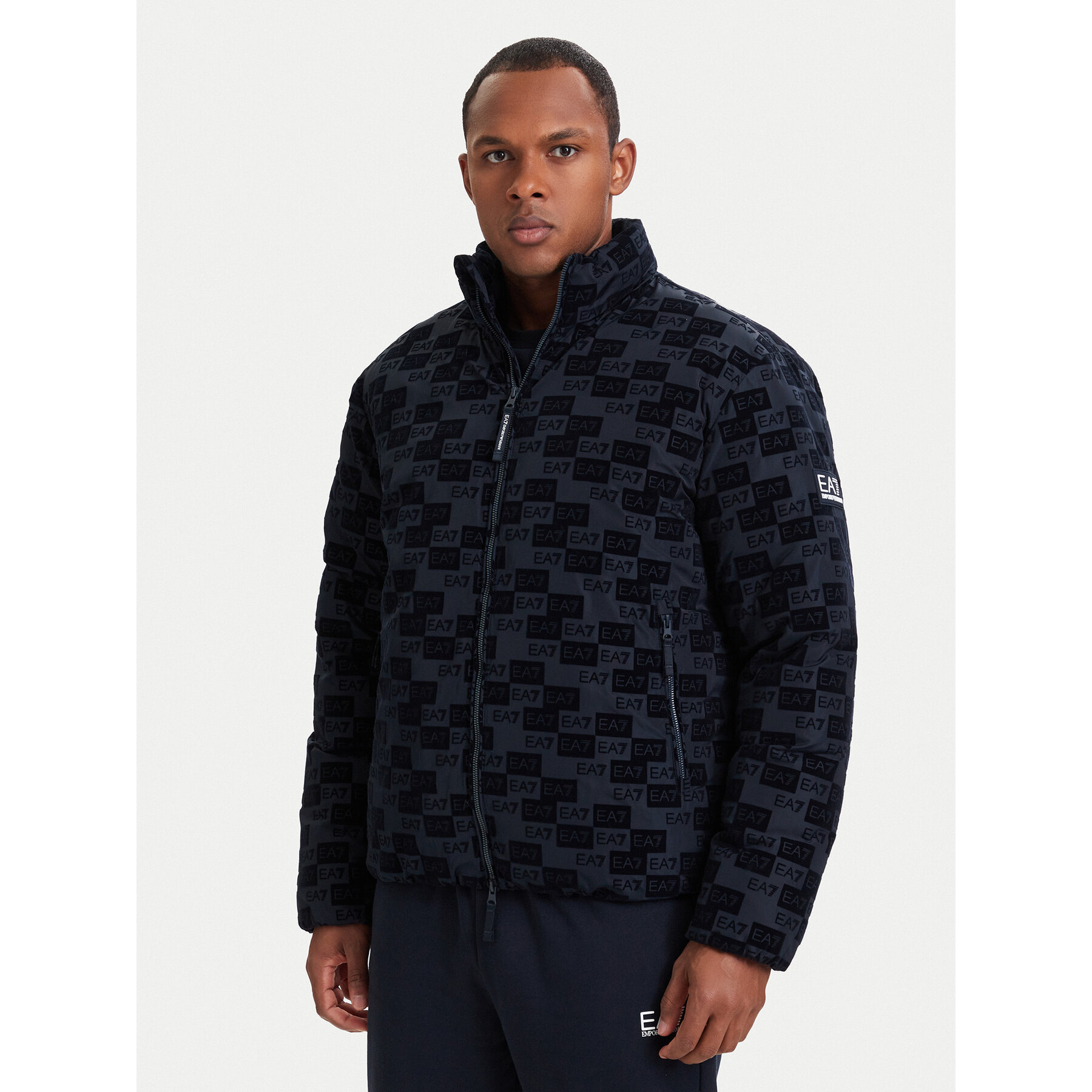 EA7 Emporio Armani Winterjacke 7M002389 AF26931 UB102 Dunkelblau Regular Fit