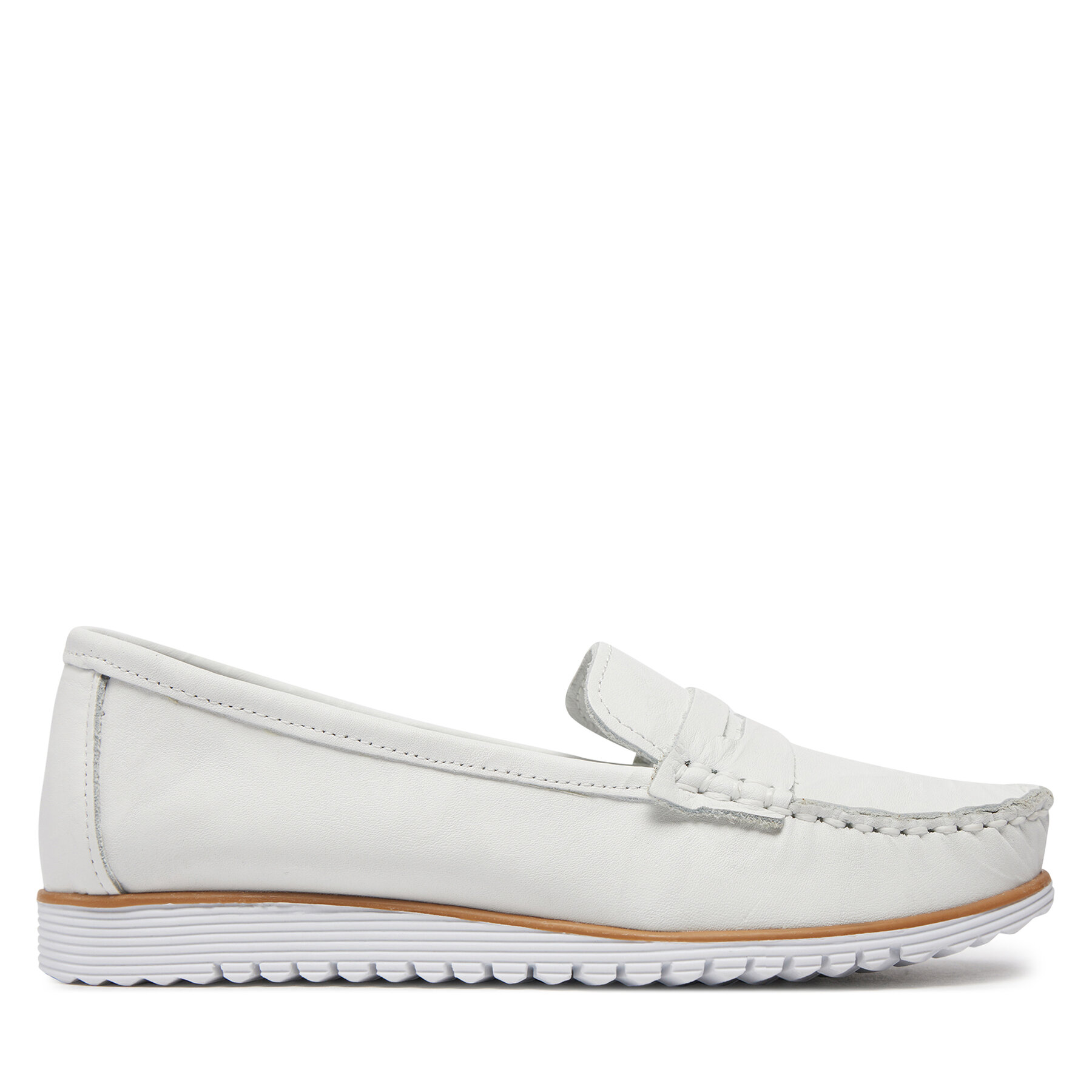 Mocasini Loretta Vitale 4001 Alb