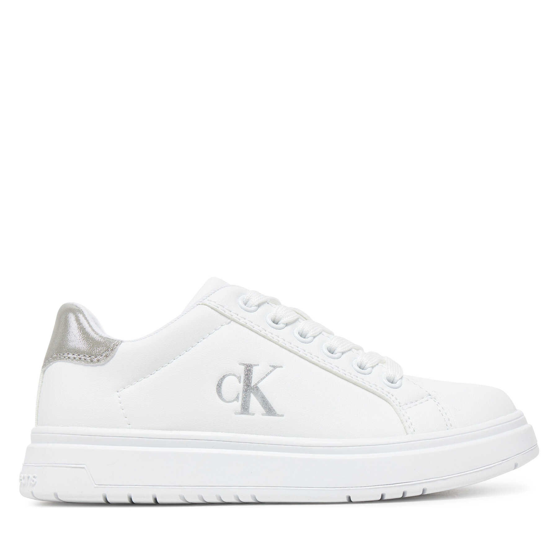 Gyerek Sportcipő Calvin Klein Jeans, Méret: 31, Fehér, Low Cut Lace-Up Sneaker V3A9-82013-1355 M