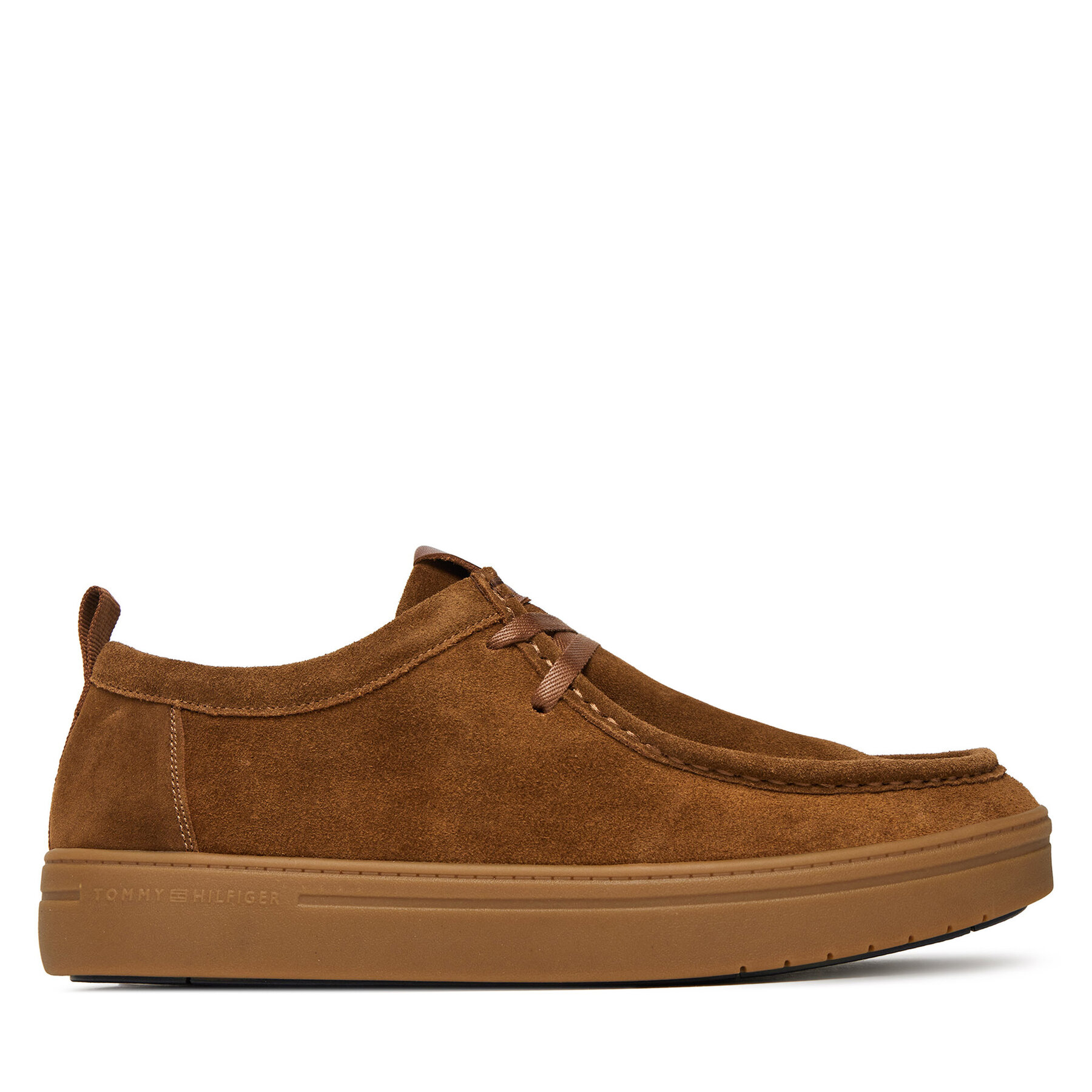 Обувки Tommy Hilfiger Modern Light Suede Moc Toe Shoe FM0FM05501 Кафяв