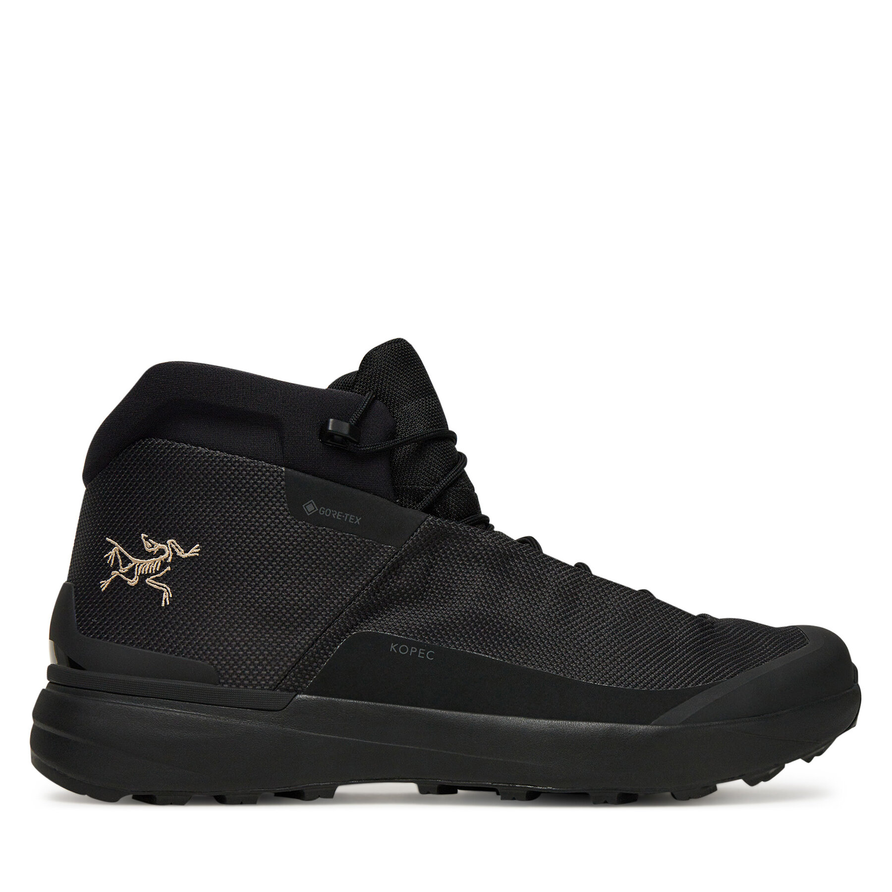 Férfi Bakancs Arc'teryx, Méret: 42, Fekete, Kopec Mid Gtx GORE-TEX X000010029