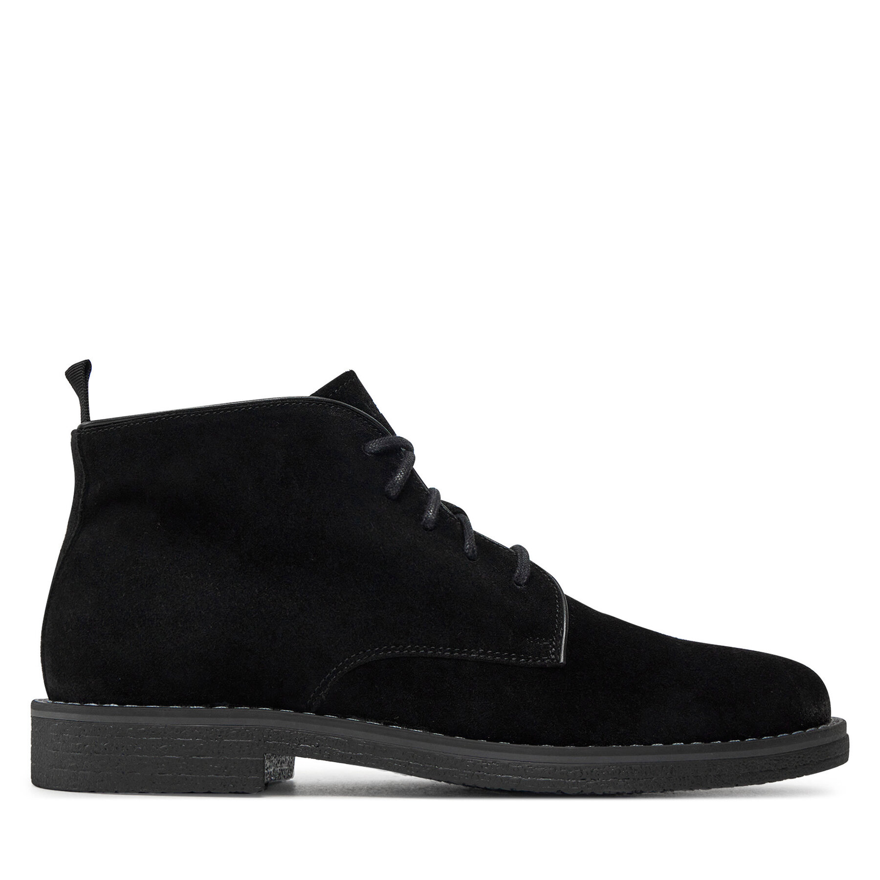 Botines planos Ryłko IDBJ04 Negro