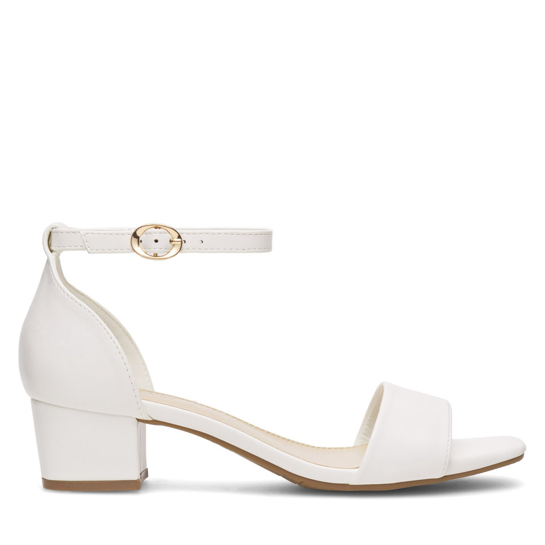 Donna Sandali JENNY, Taglia 39, Bianco, LS5667-01A, taglia : 39