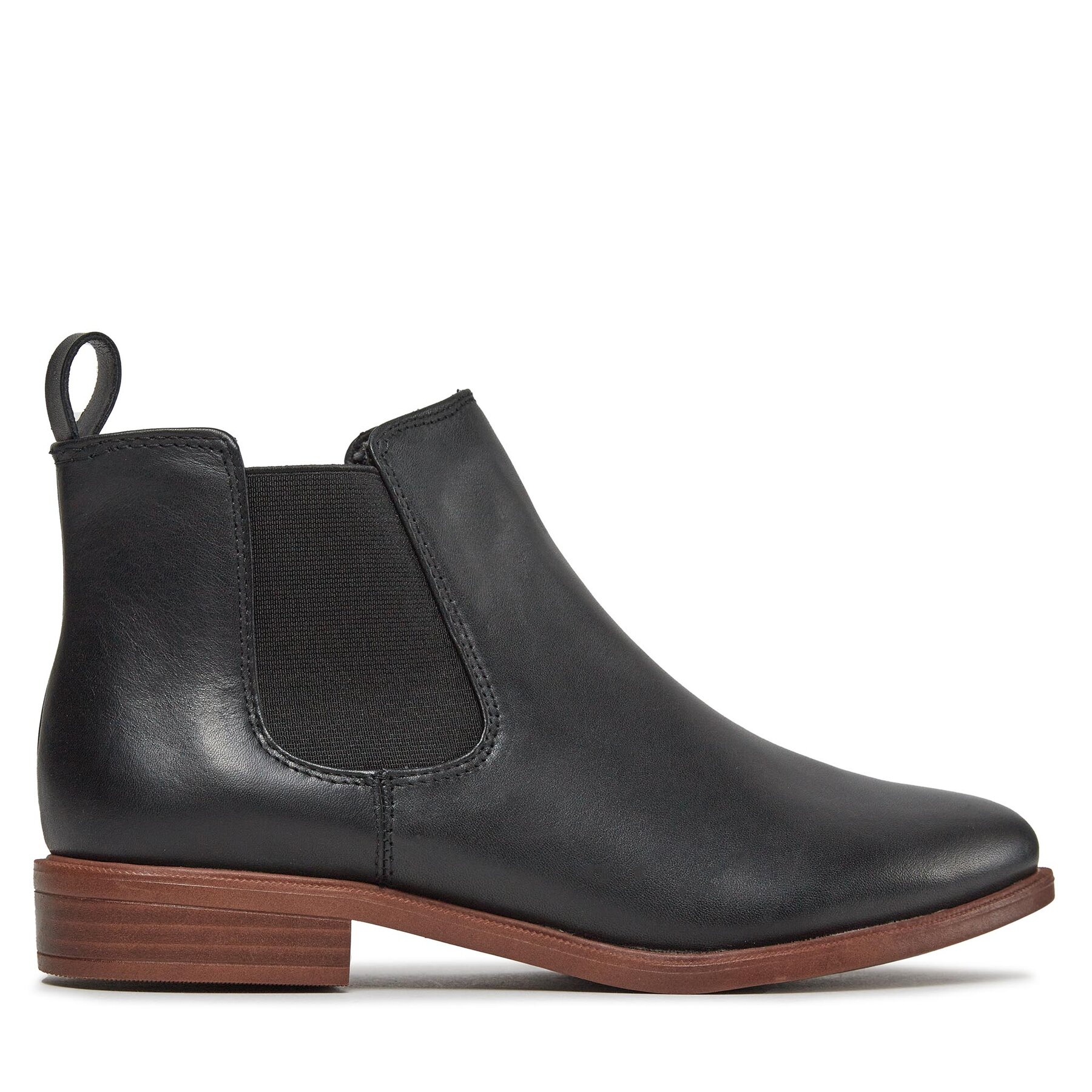  Bokacsizma Clarks Taylor Shine 261119654 Fekete akciós termékkép 1