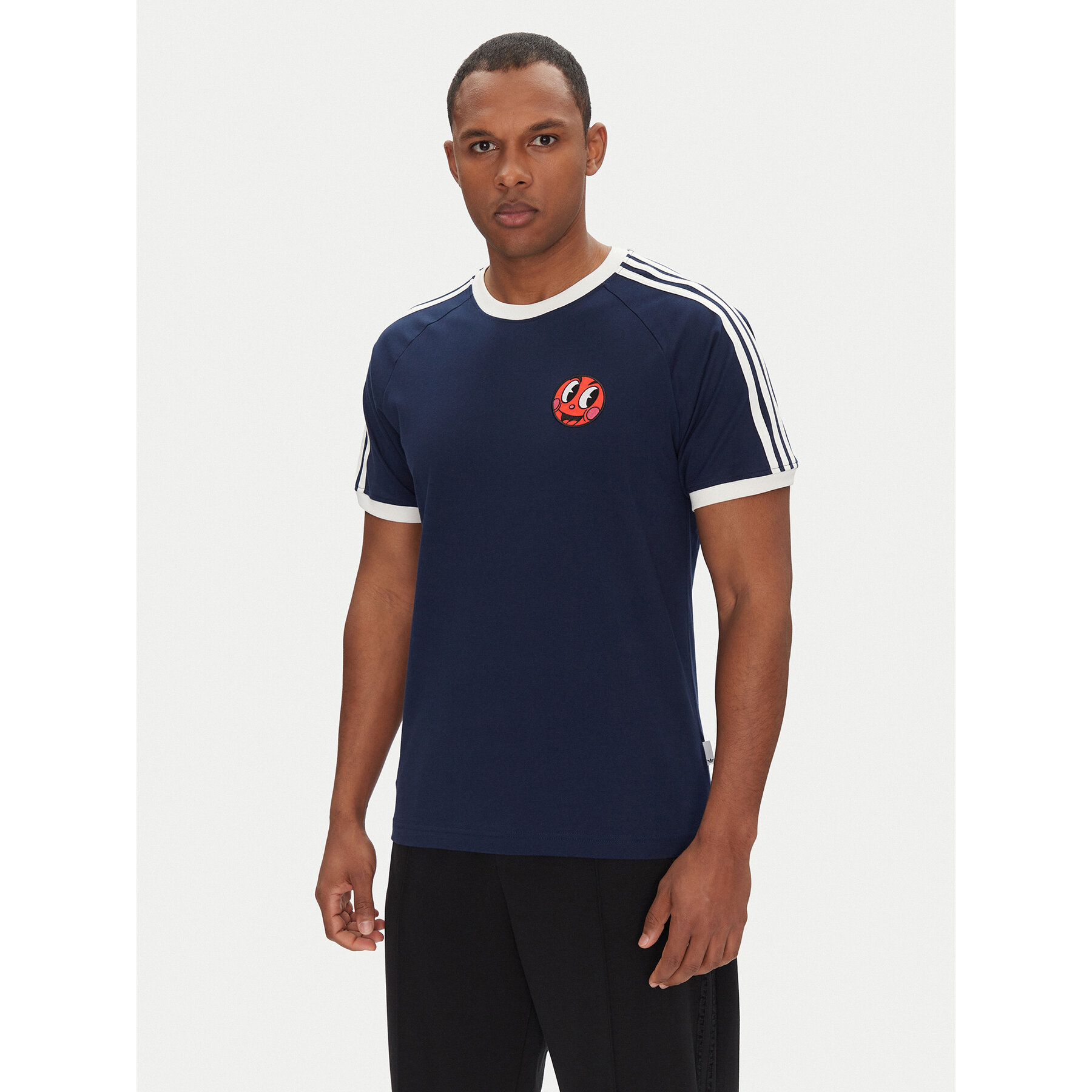 adidas Póló JP0984 Sötétkék Slim Fit