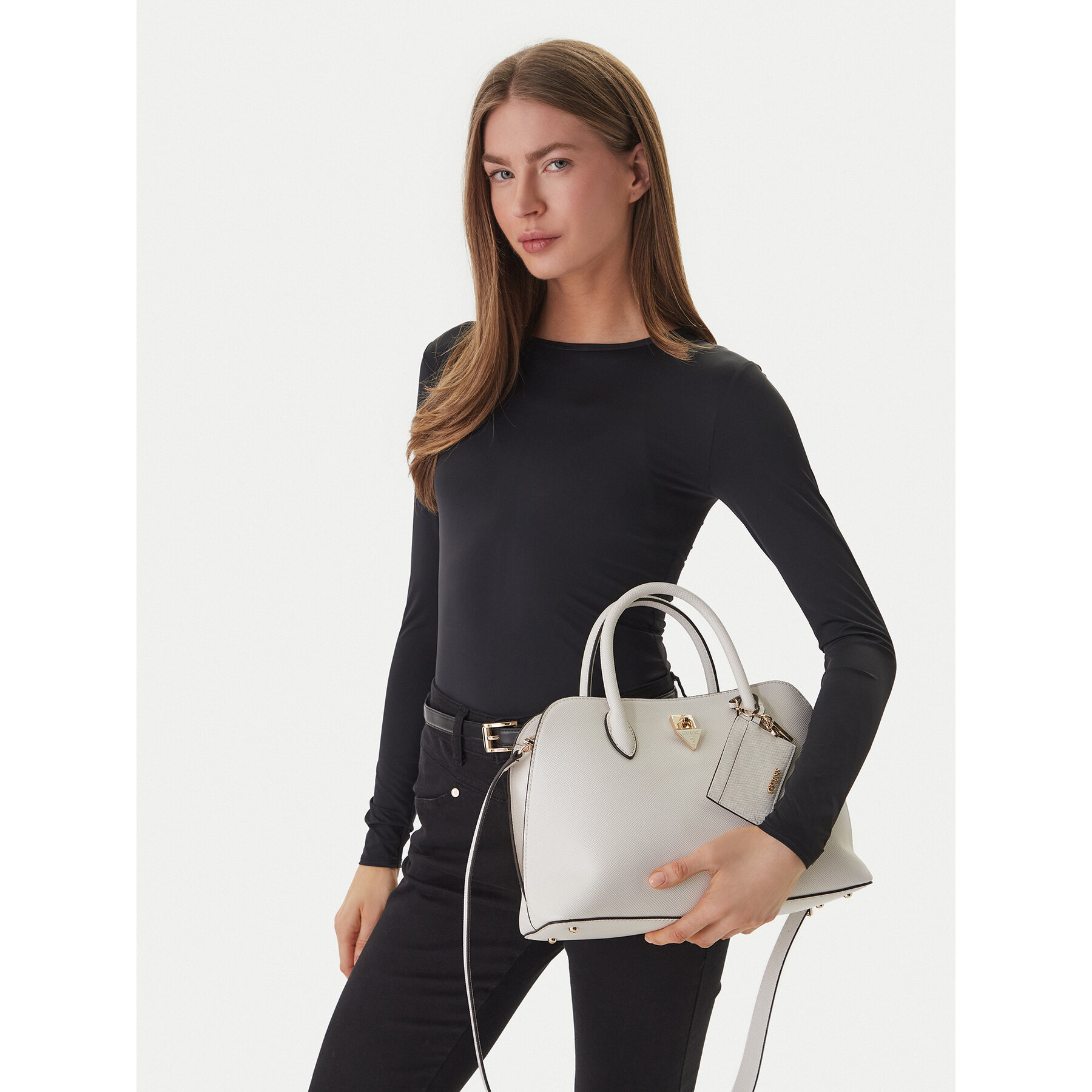 Torbica Guess Patsie HWZG99 19060 Écru