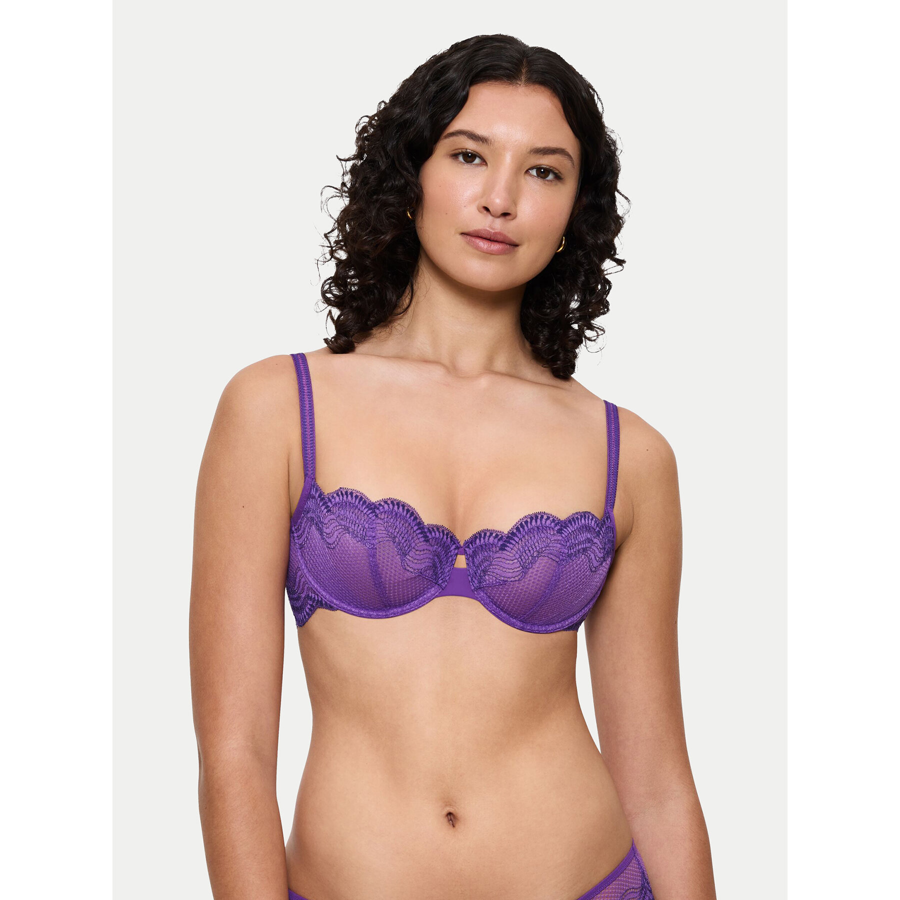 Triumph Balconette-BH Comfort Glam 10224928 Violett