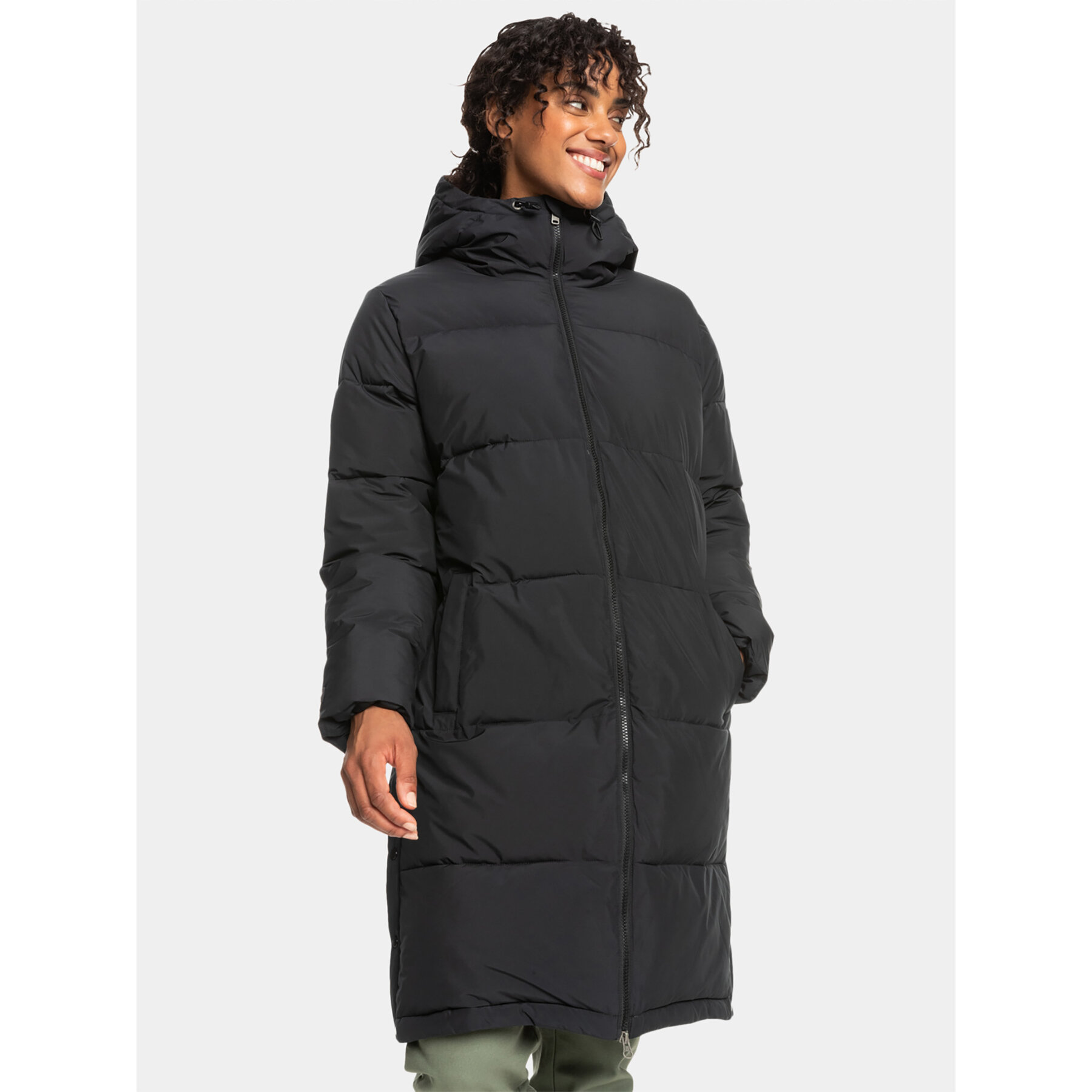 Roxy Winterjacke Test Of Time Jckt ERJJK03513 Grau Regular Fit