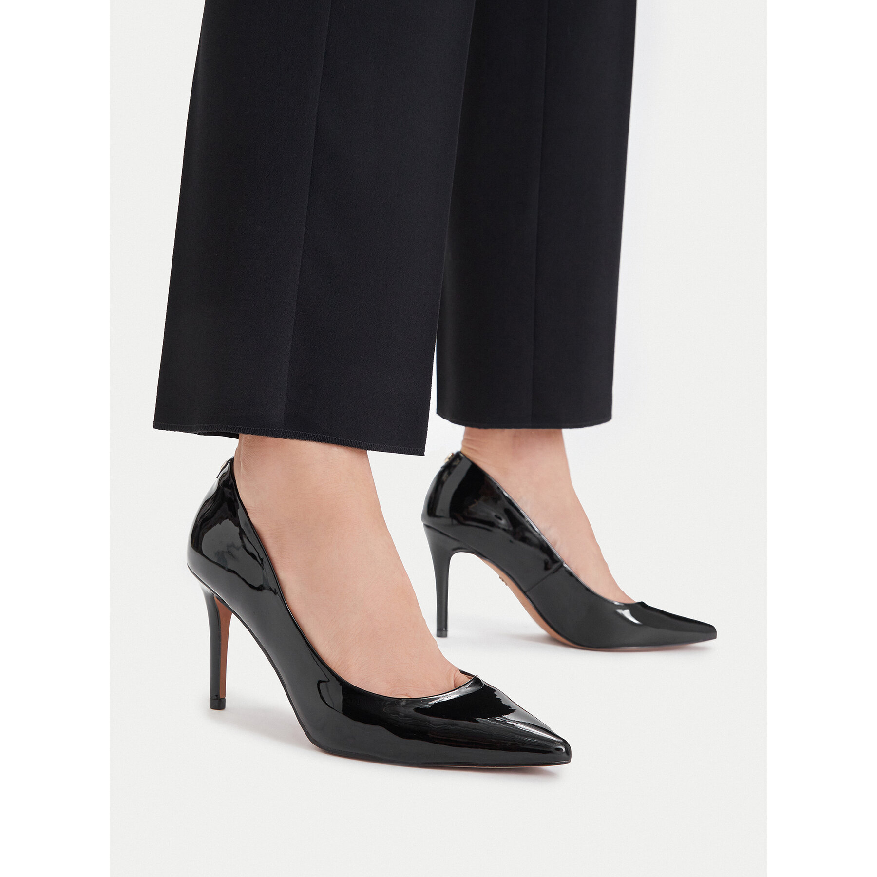 Pantofi cu toc subțire Nine West CEO-CD23029-1 Negru