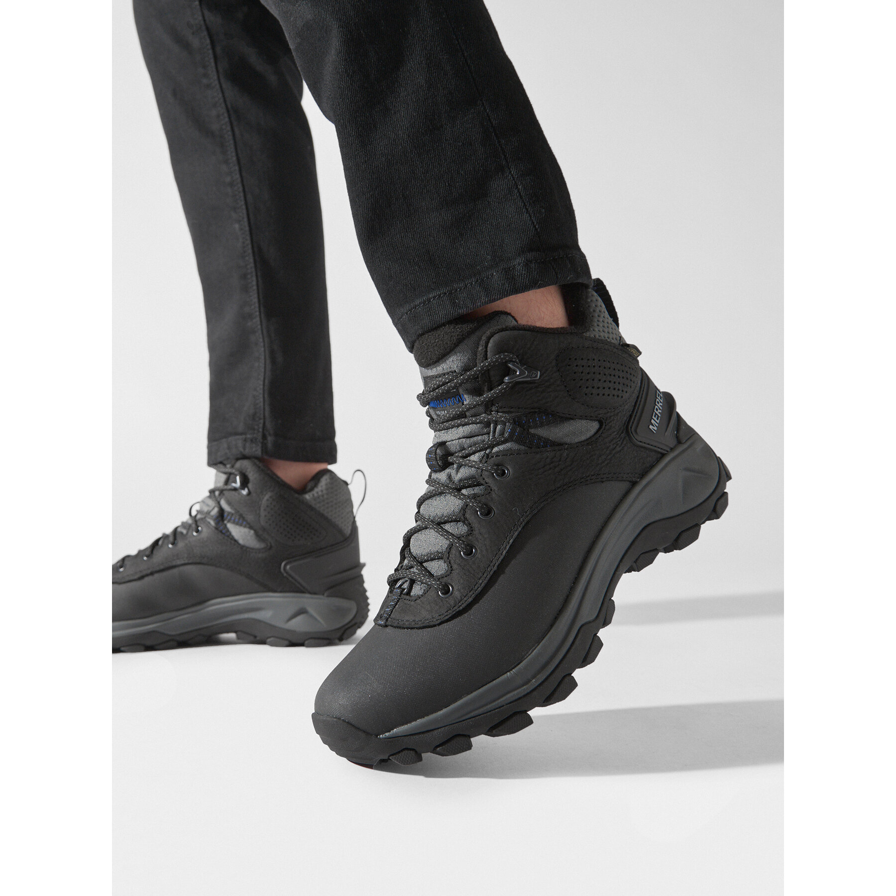 Pārgājienu apavi Merrell Thermo Kiruna 2 Mid Wp J037239 Melns