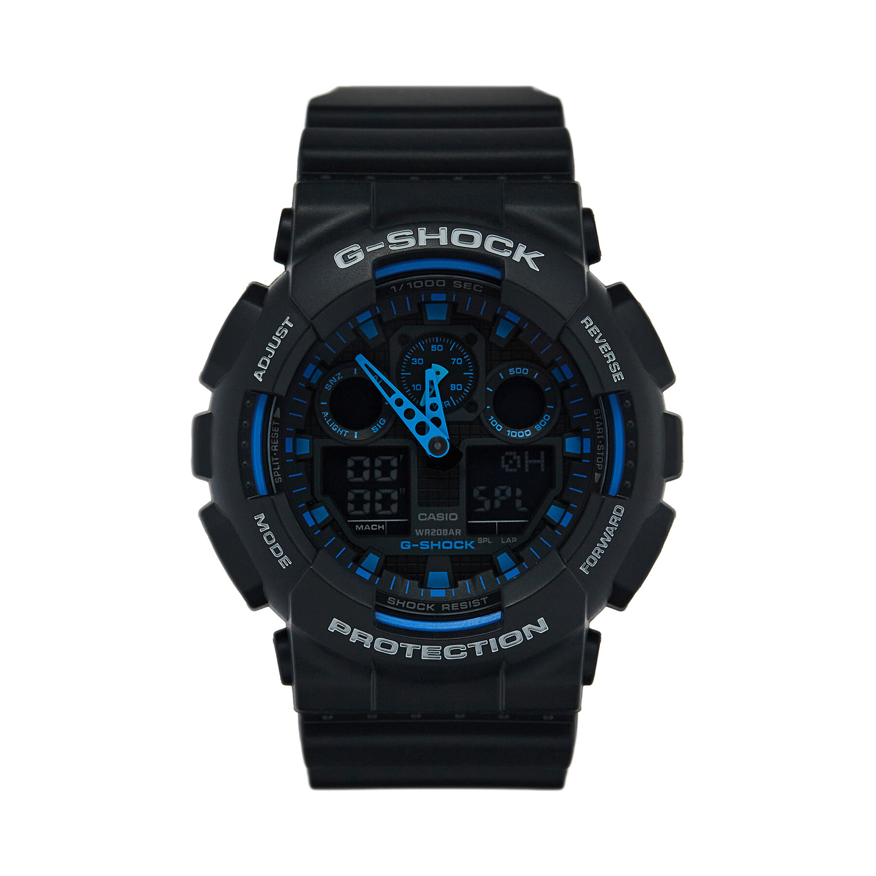 Ročna ura G-Shock GA-100-1A2ER Črna