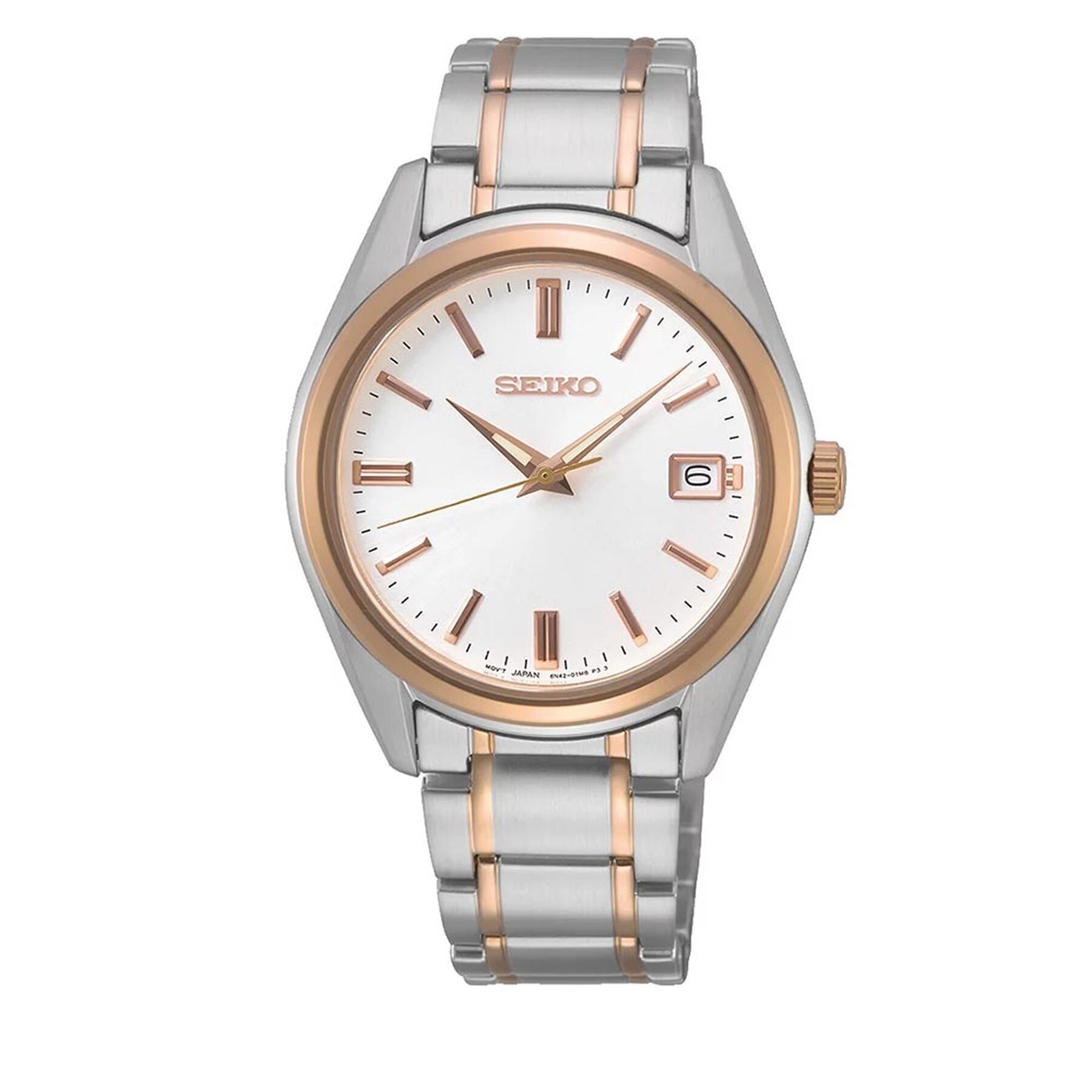 Ceas Seiko Classic SUR322P1 Silver/Gold