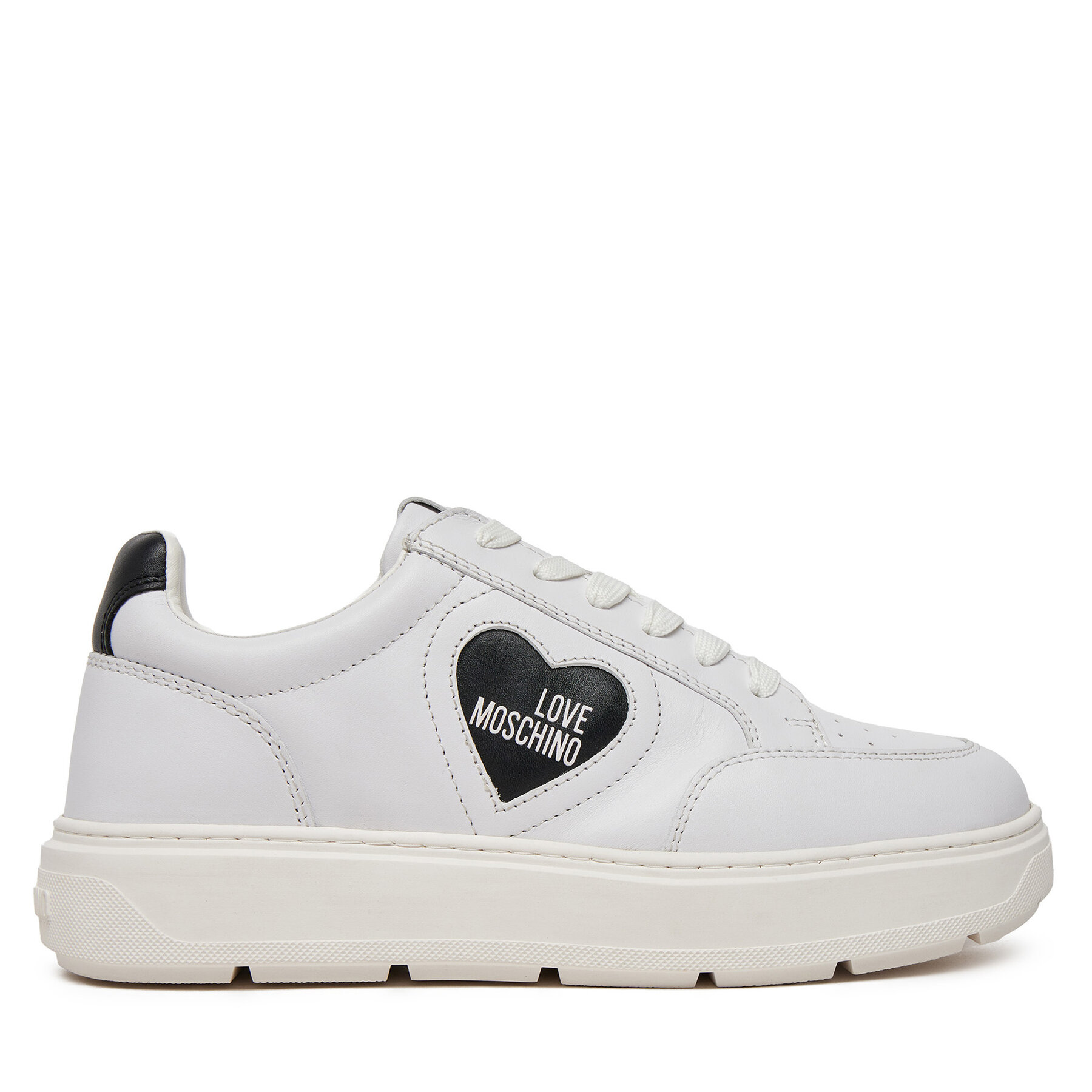 Sneakersy LOVE MOSCHINO JA15154G1MIA110A Biela