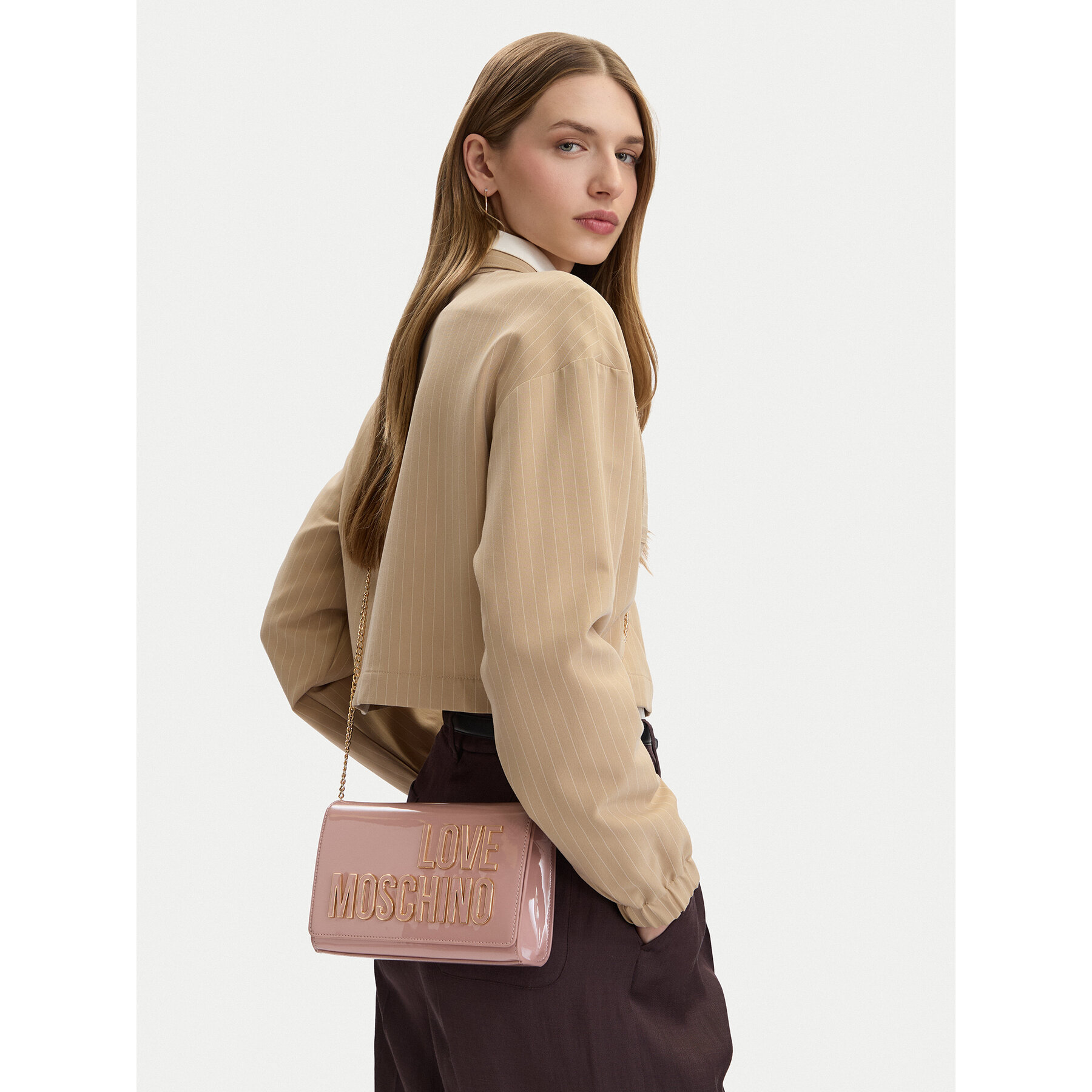 Τσάντα LOVE MOSCHINO JC4251PP0OKE160A Ροζ