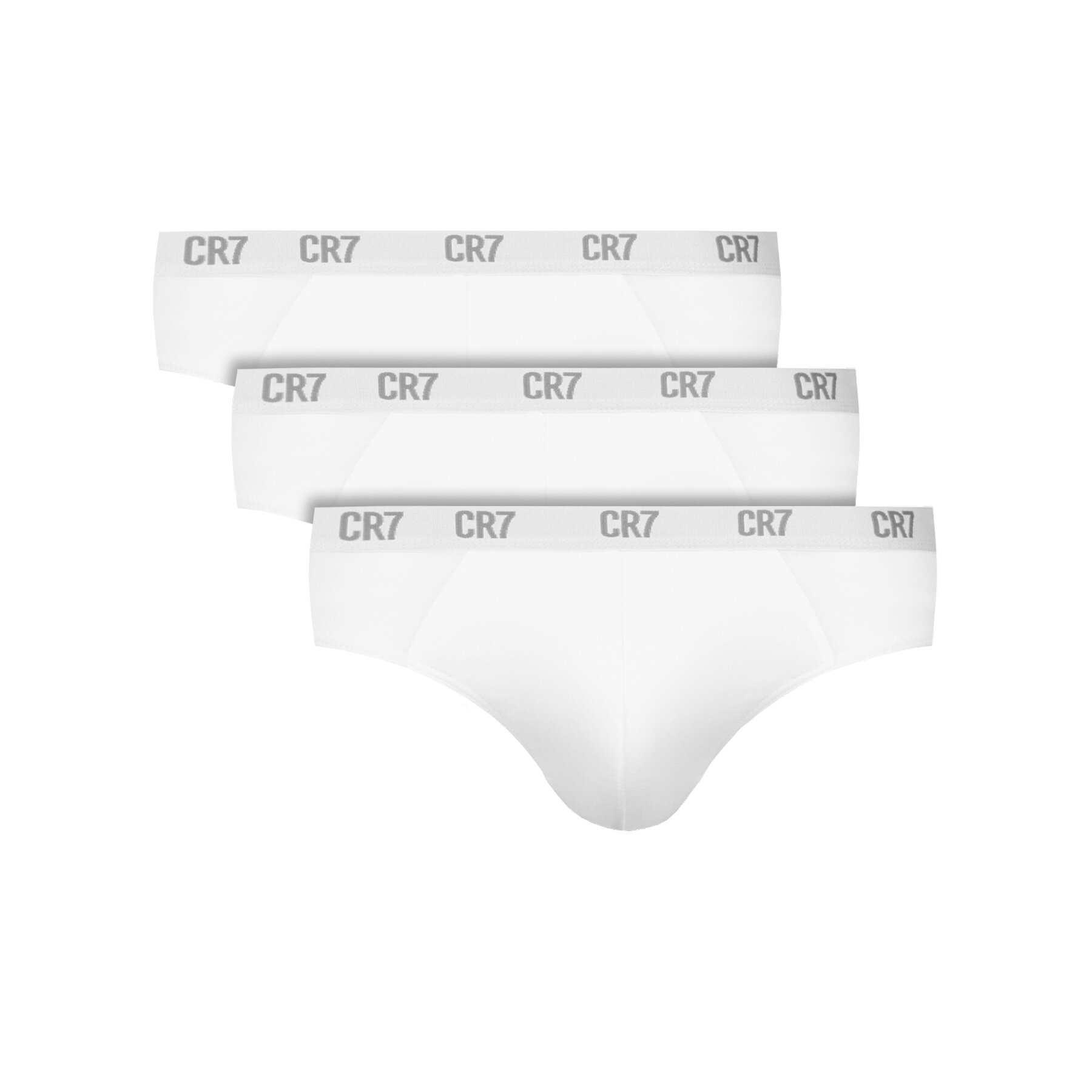 Cristiano Ronaldo CR7 Cristiano Ronaldo CR7 Σετ σλιπ 3 τμχ. Main Basic Brief 3Pack 8100-66-100 Λευκό