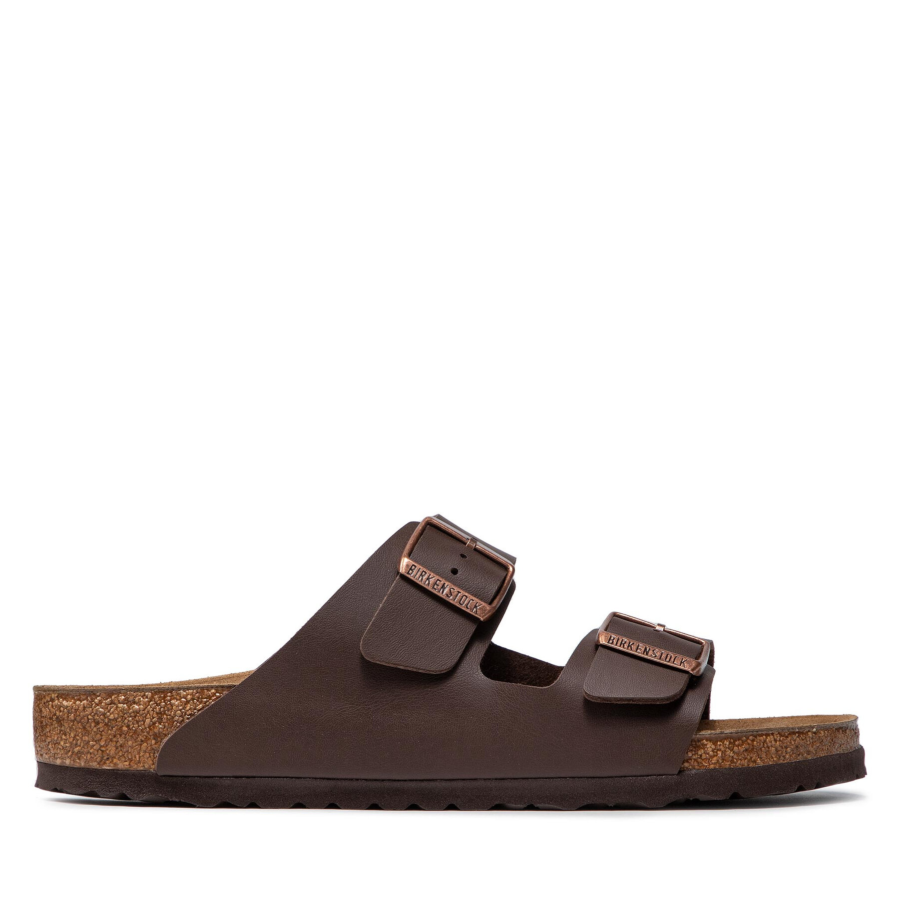 Pantoletten Birkenstock Arizona Birko-Flor 0051701 Braun