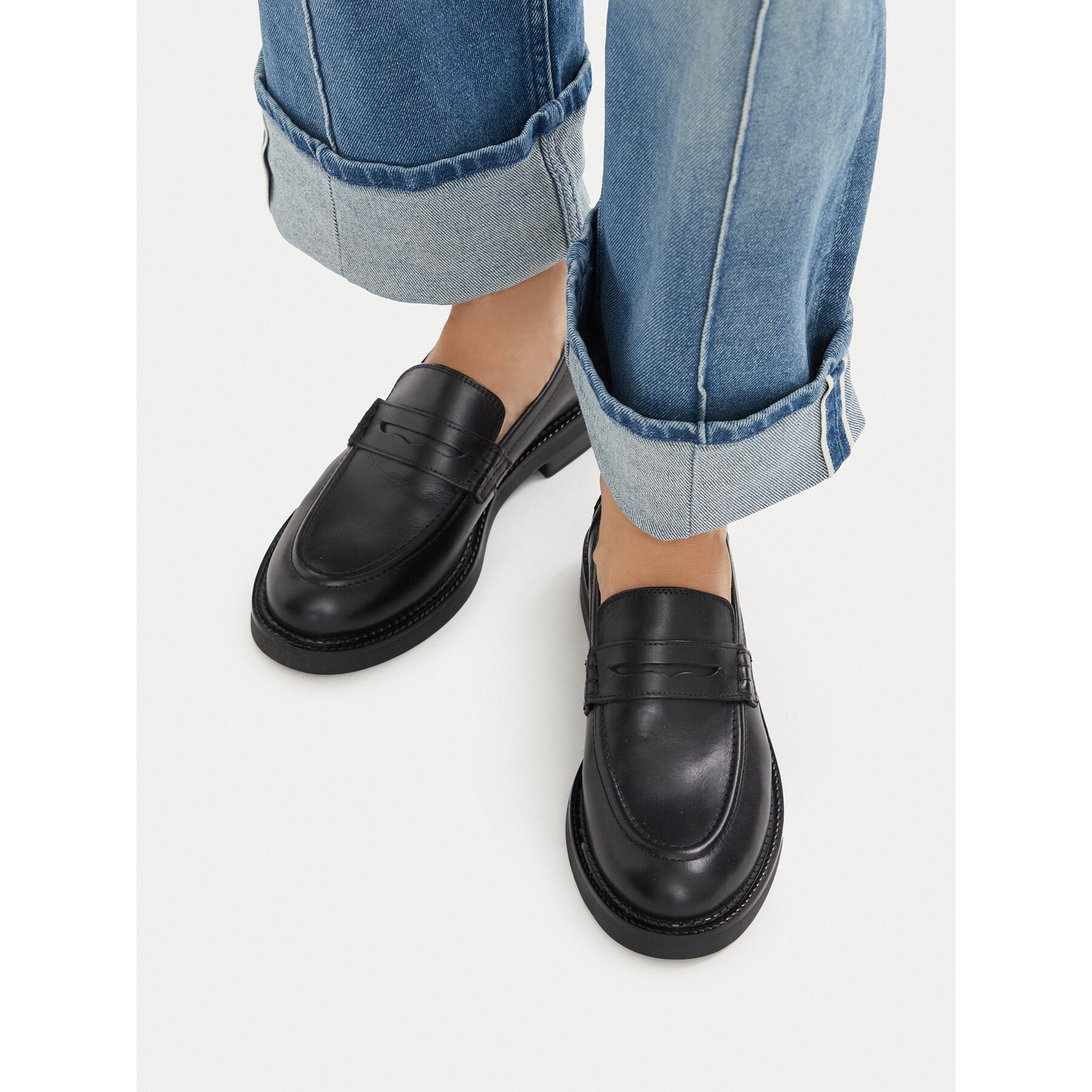 Mokasíny Geox D Serilda D56WYE 00043 C9999 Čierna