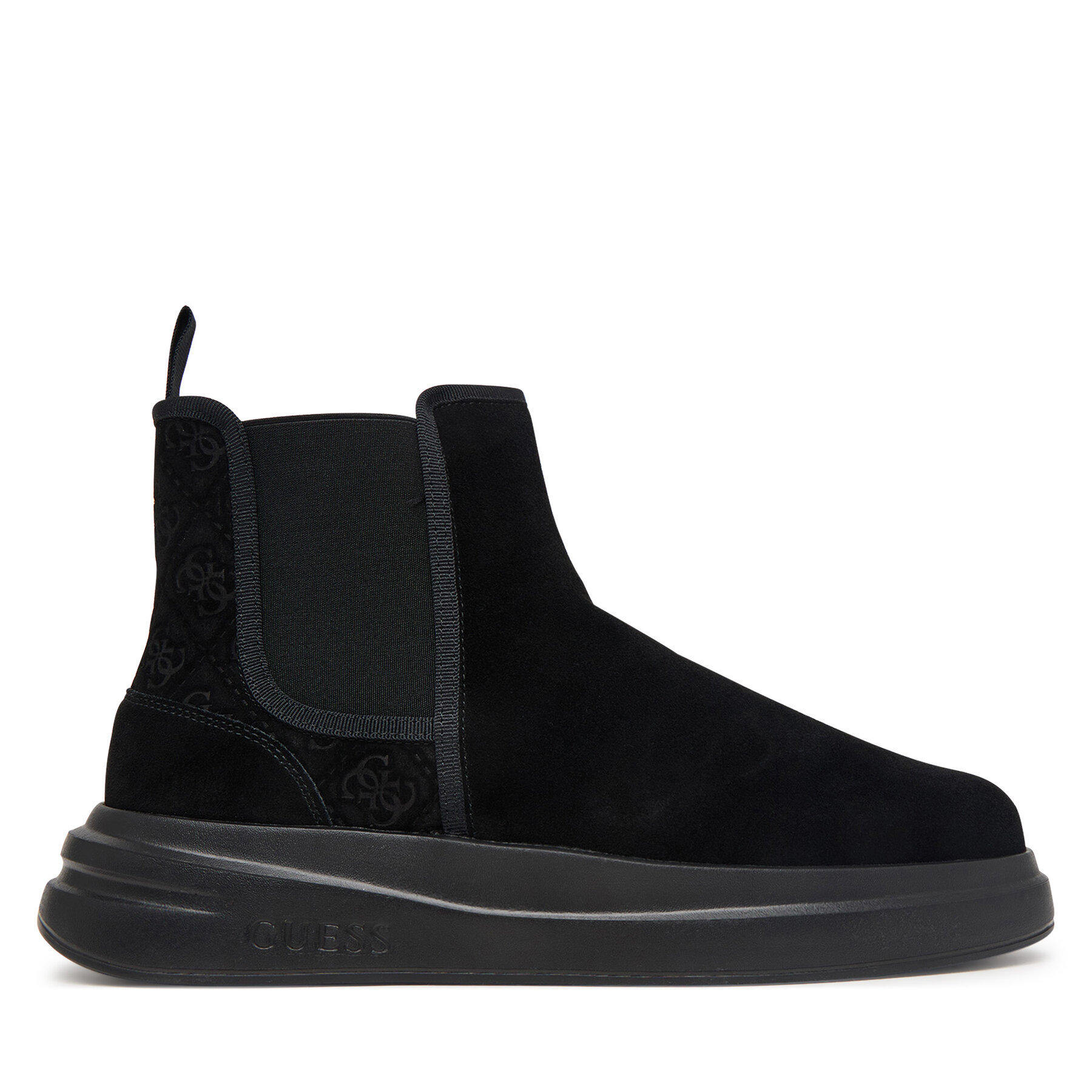 Ghete Jodhpur Guess FMFECT LEA10 Negru