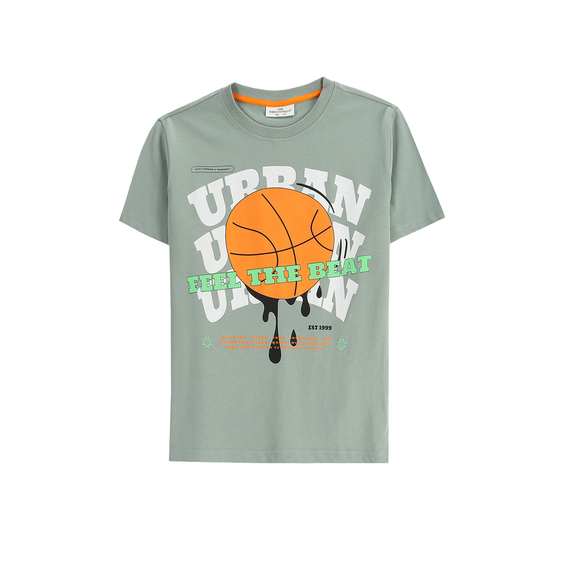 Coccodrillo Coccodrillo T-Shirt WC5143216VBB Πράσινο Regular Fit