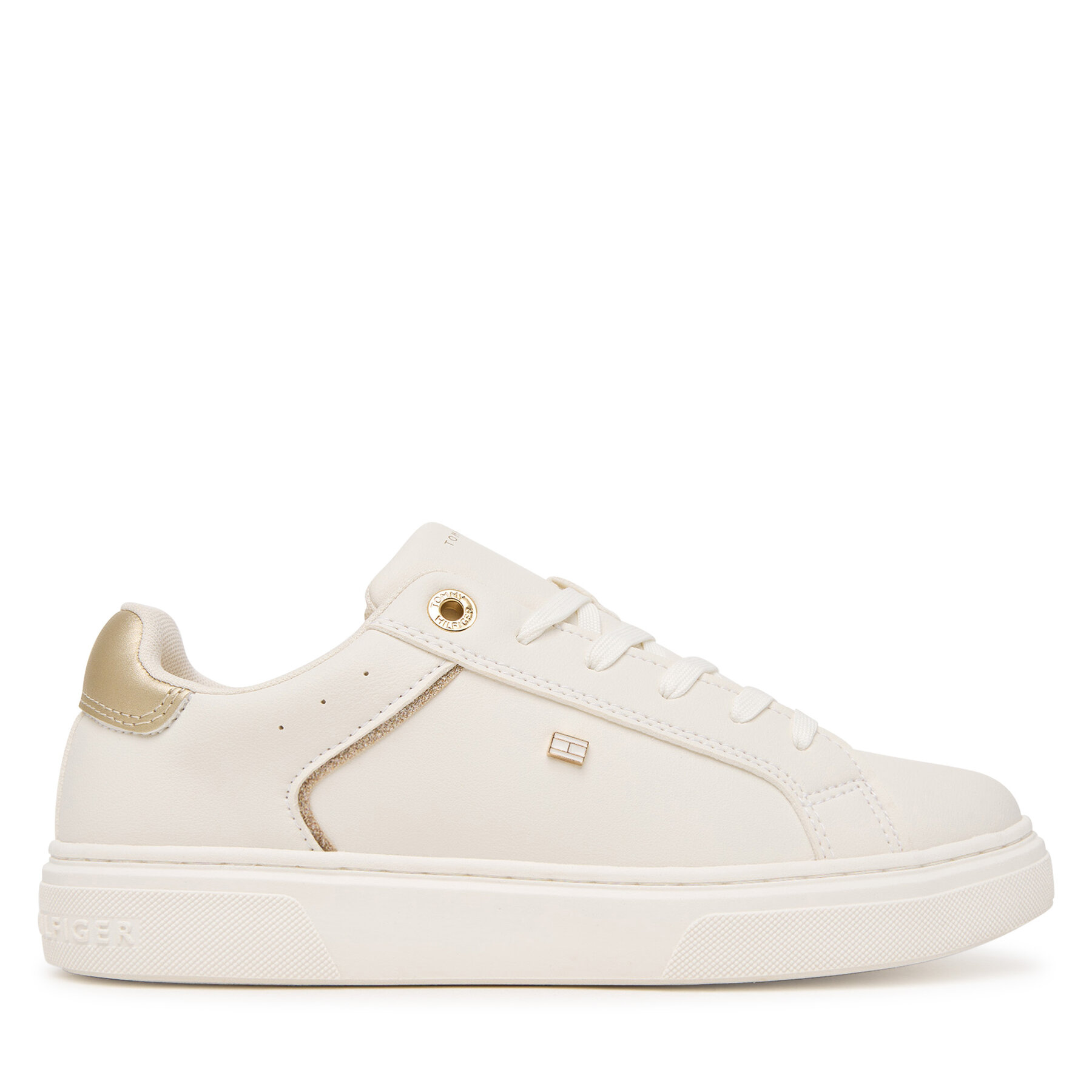Αθλητικά Tommy Hilfiger Low Cut Lace-Up T3A9-34248-1355 D Λευκό
