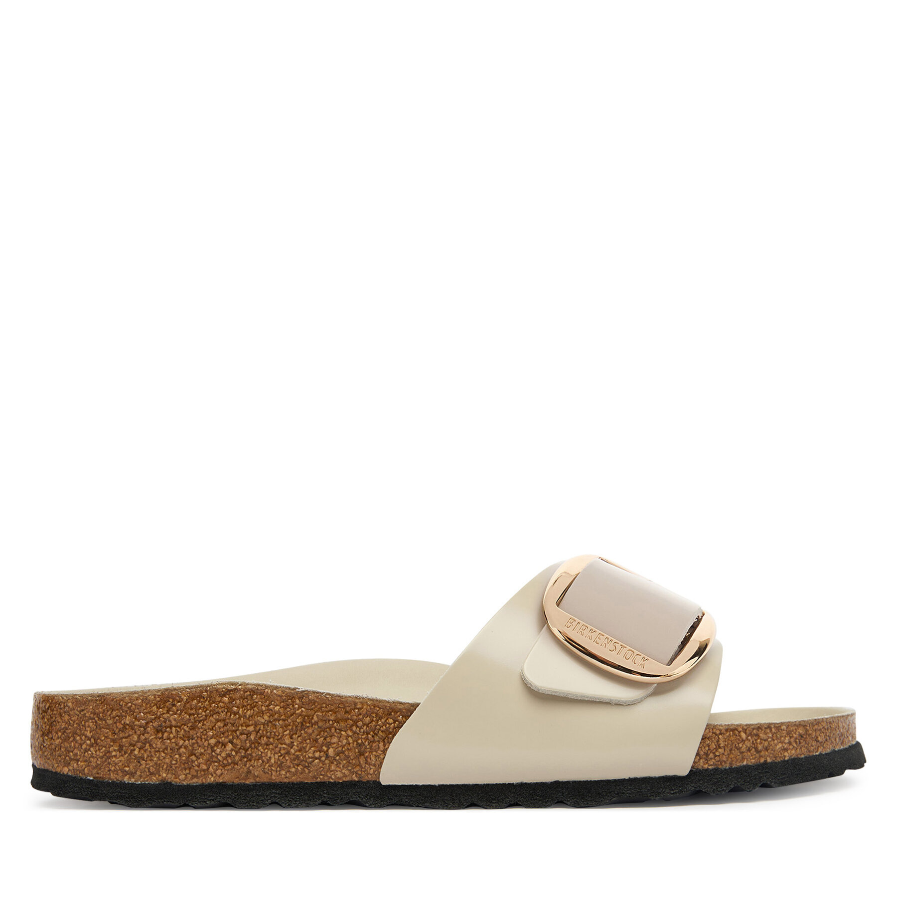 Papucs Birkenstock Madrid Big Buckle Hex 1031823 Ekru