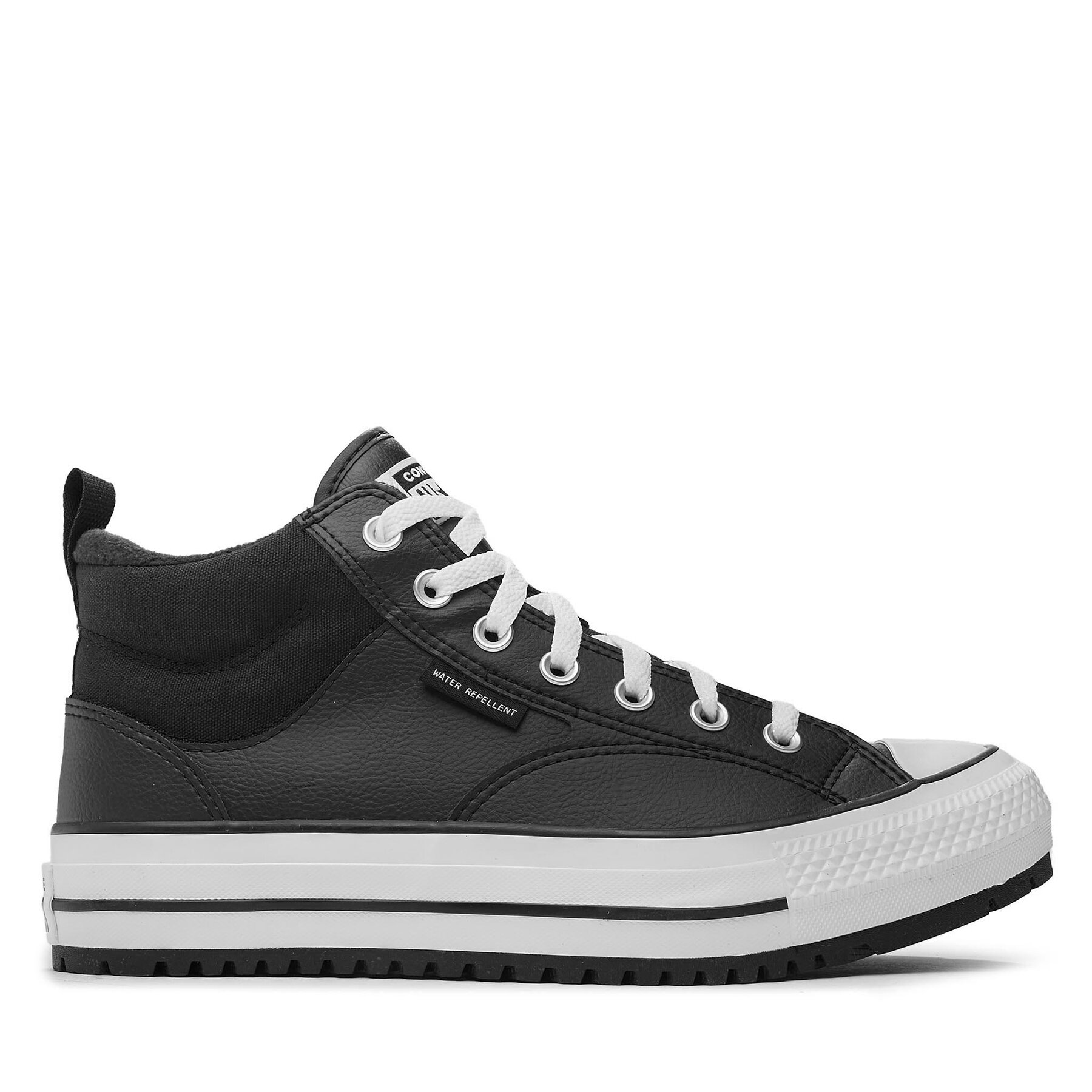 Šnurovacia obuv Converse Chuck Taylor All Star Malden Street Boot A04477C Čierna