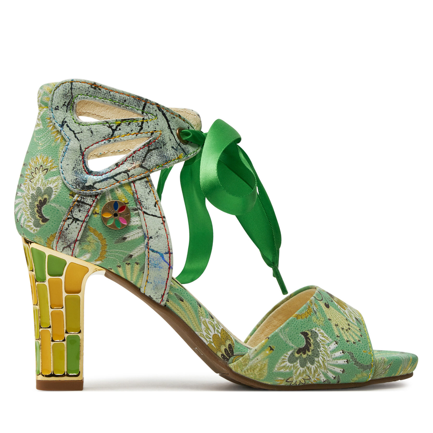 Sandalias Laura Vita Albane 60 Verde