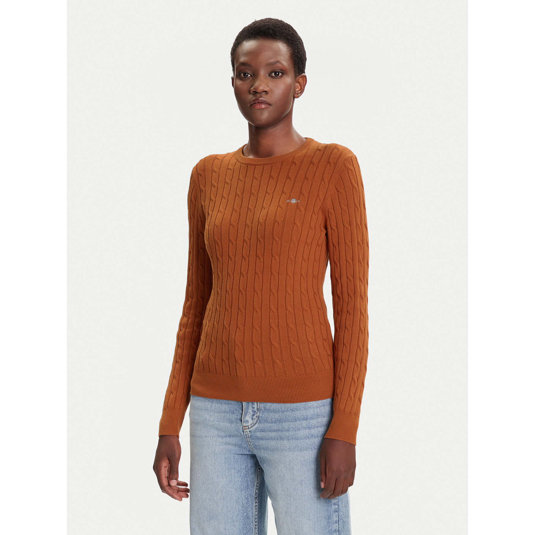 Gant Pullover 4800100 Braun Slim Fit