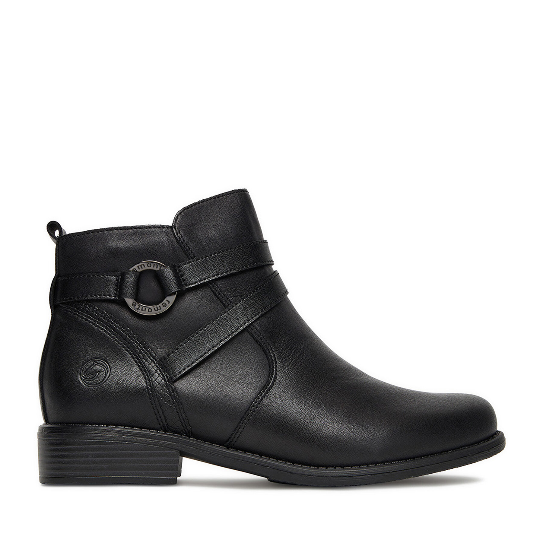 Botine Remonte D0F77-00 Negru