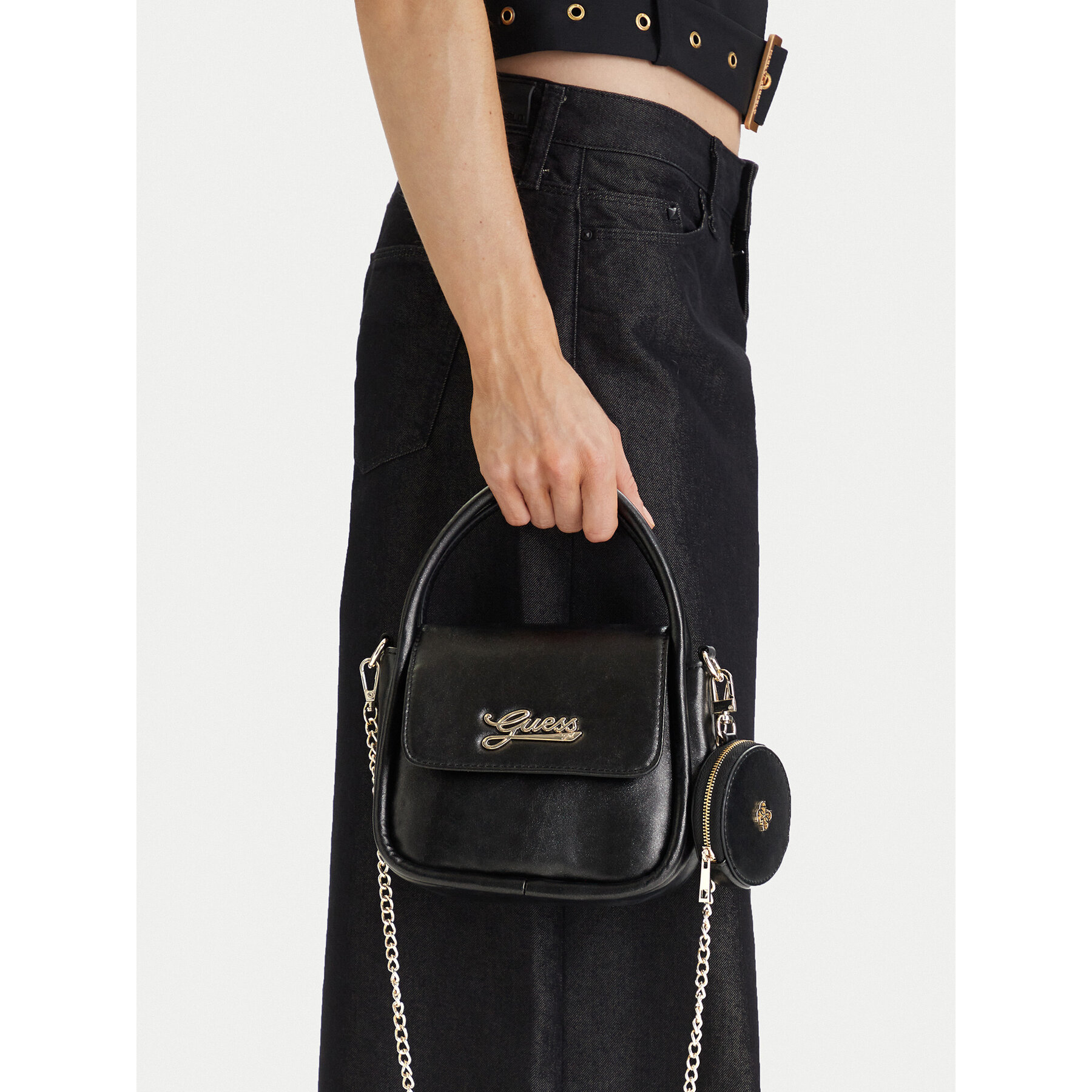 Geantă Guess J6RZ10 W4090 Negru