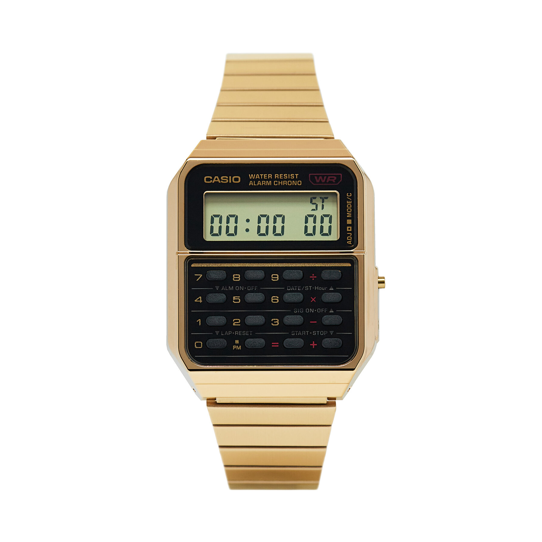 Casio Ρολόι Casio Vintage Edgy CA-500WEG-1AEF Χρυσό