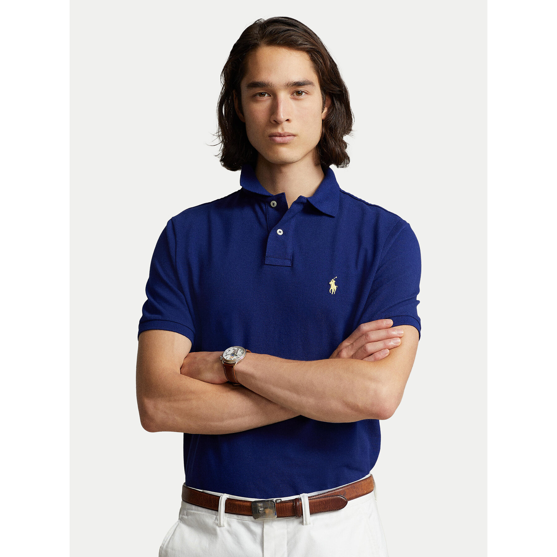 Polo Ralph Lauren Polo Core Replen 710795080 Blu scuro Slim Fit