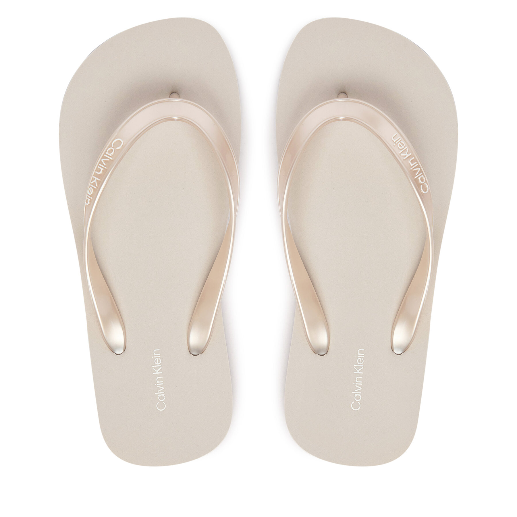 Japonke Calvin Klein Arwa HW0HW02956 Srebrna