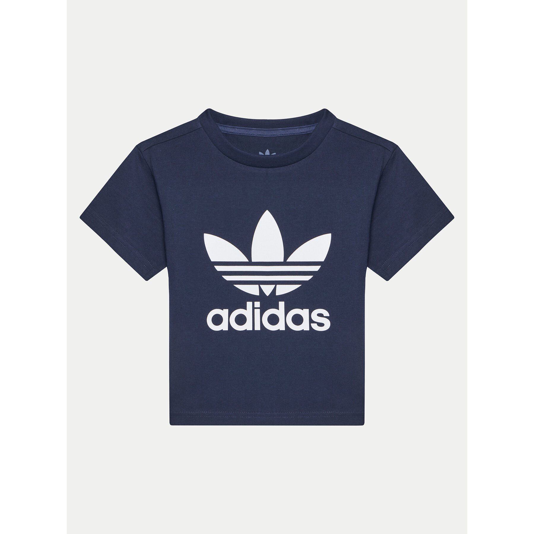 adidas T-Shirt Adicolor Trefoil IY2382 Blu Scuro Regular Fit