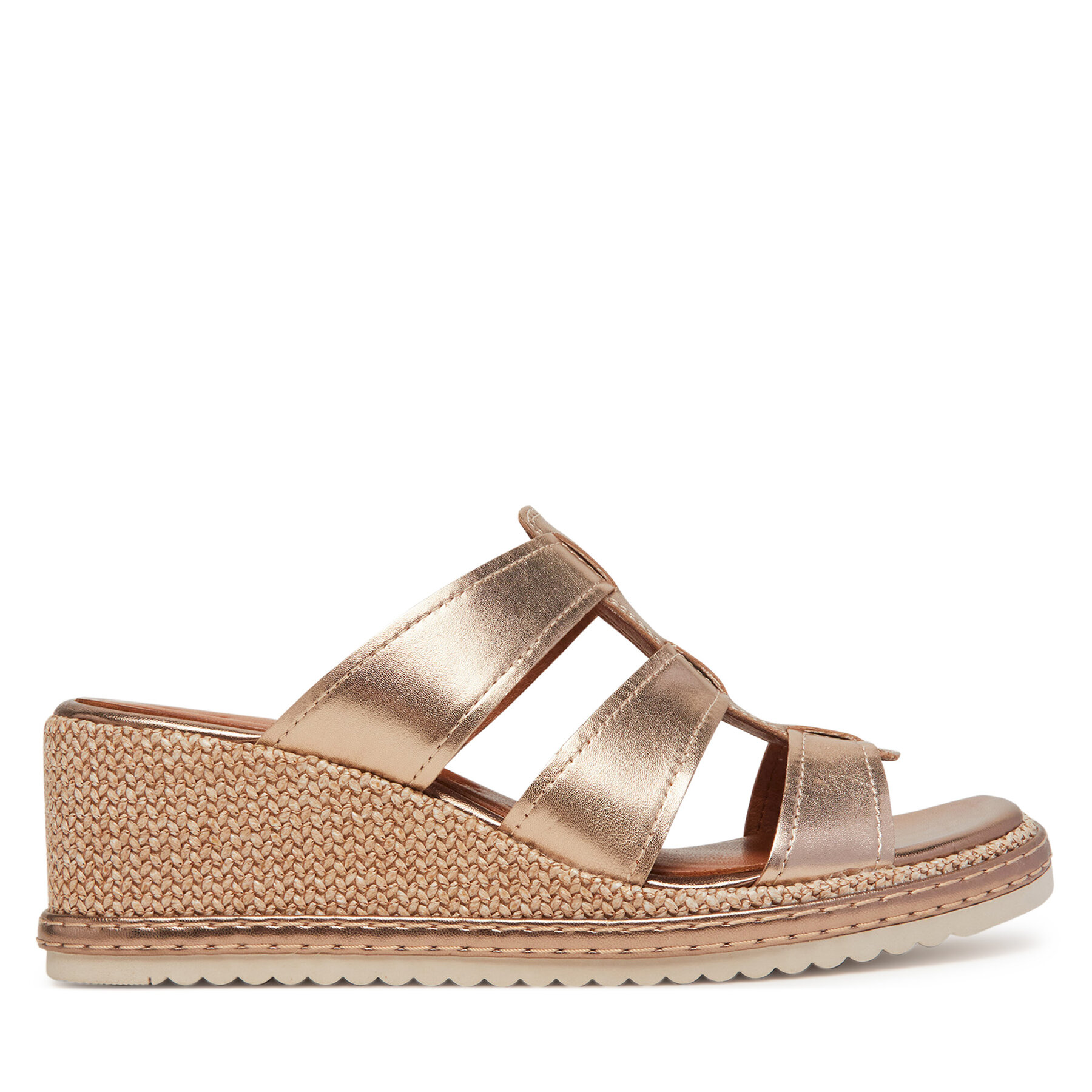 Damskie Espadryle Tamaris, Rozmiar 38 Złoty 1-27217-44