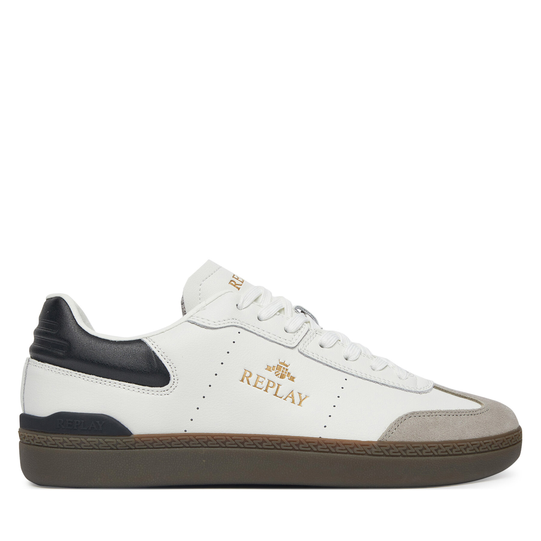 Herren Sneakers REPLAY, Schuhgröße 44, Weiß, GMSD7 .000.C0002L