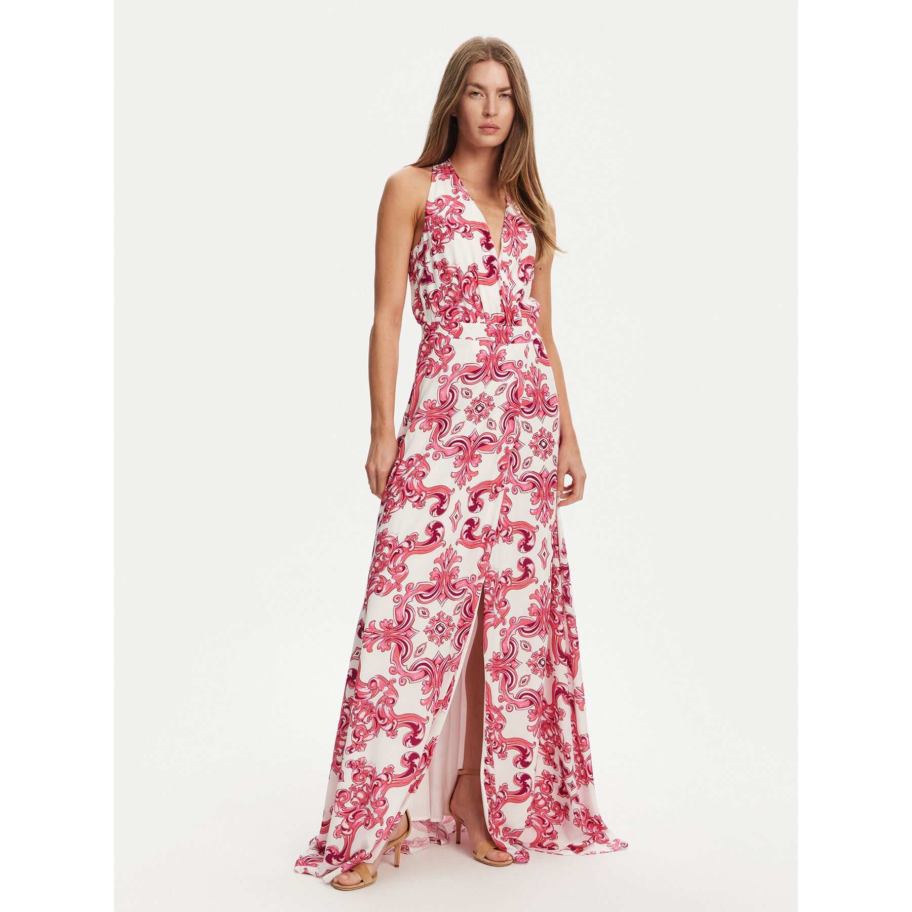 Gaudi Abendkleid 511FD15032 Rosa Regular Fit
