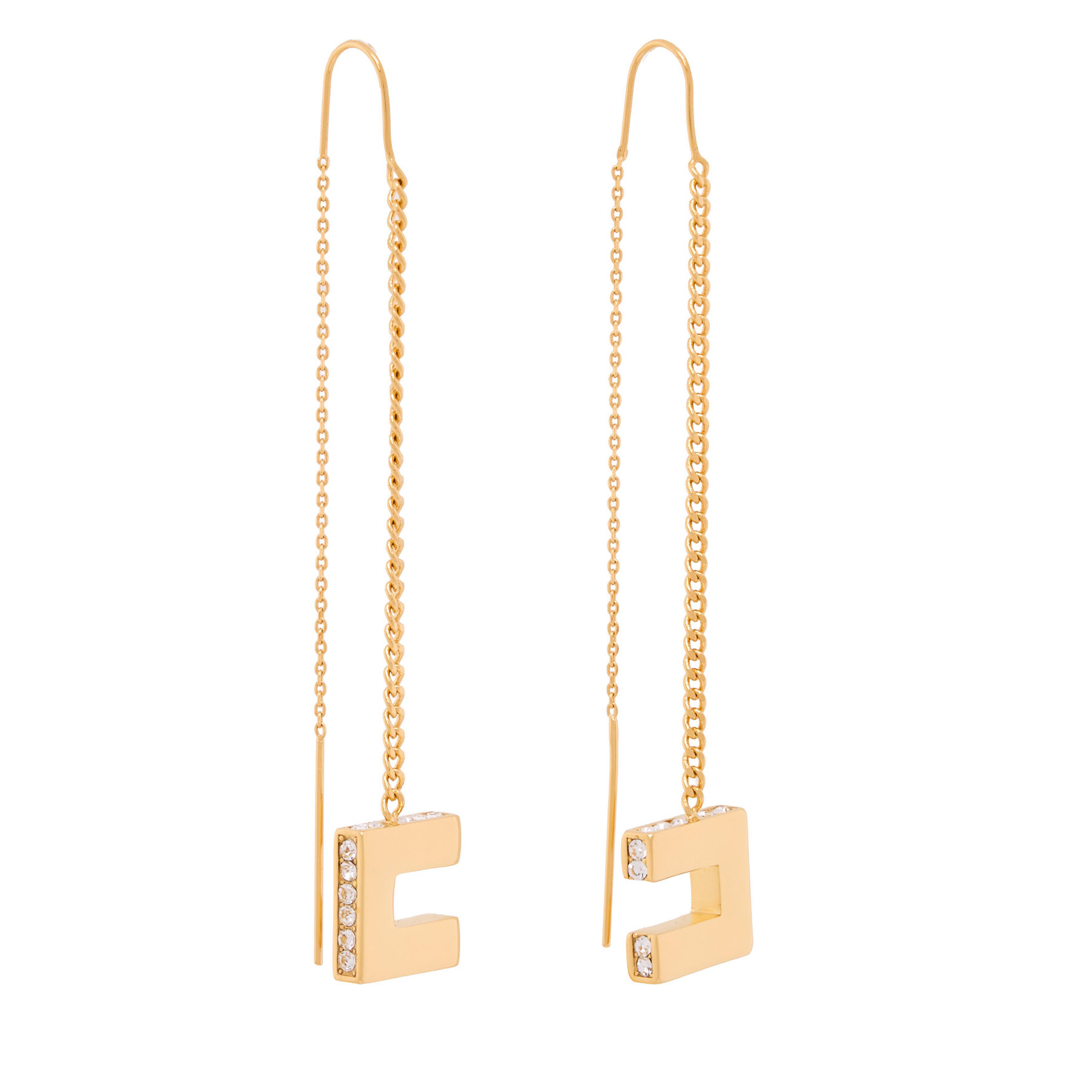 Uhani Elisabetta Franchi OR-33A-66E2-V240 Zlata