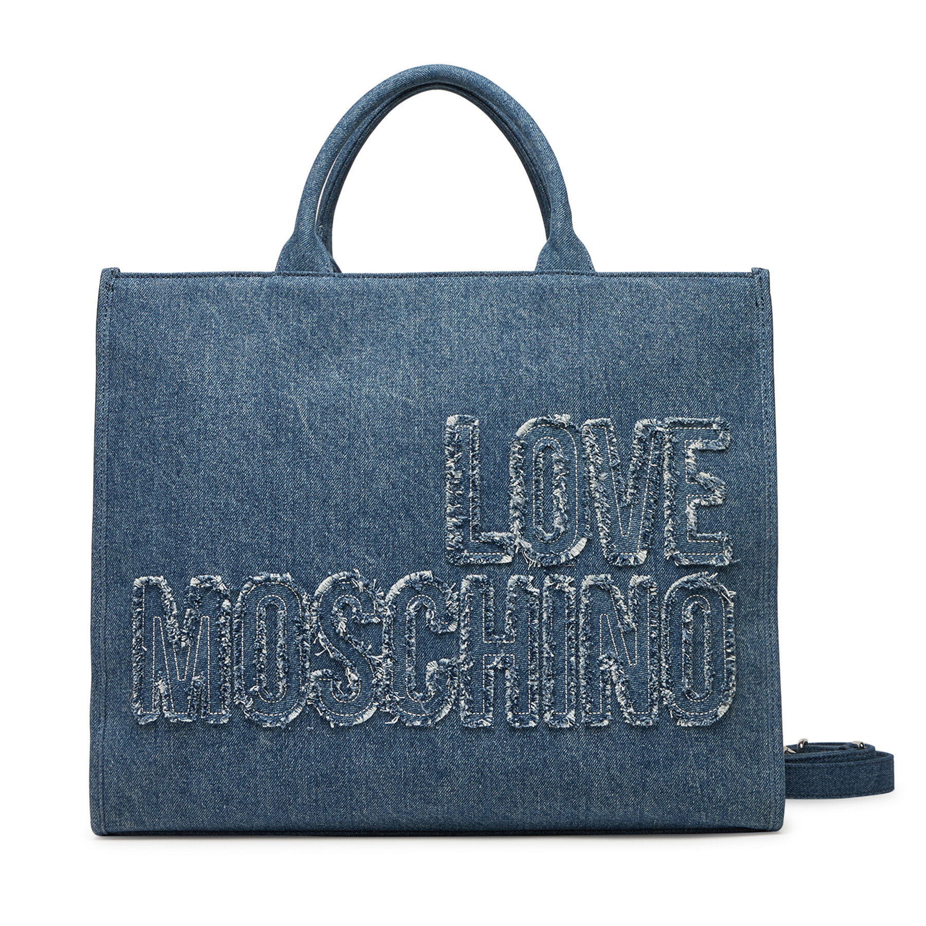 Geantă LOVE MOSCHINO JC4242PP0MKM0750 Albastru
