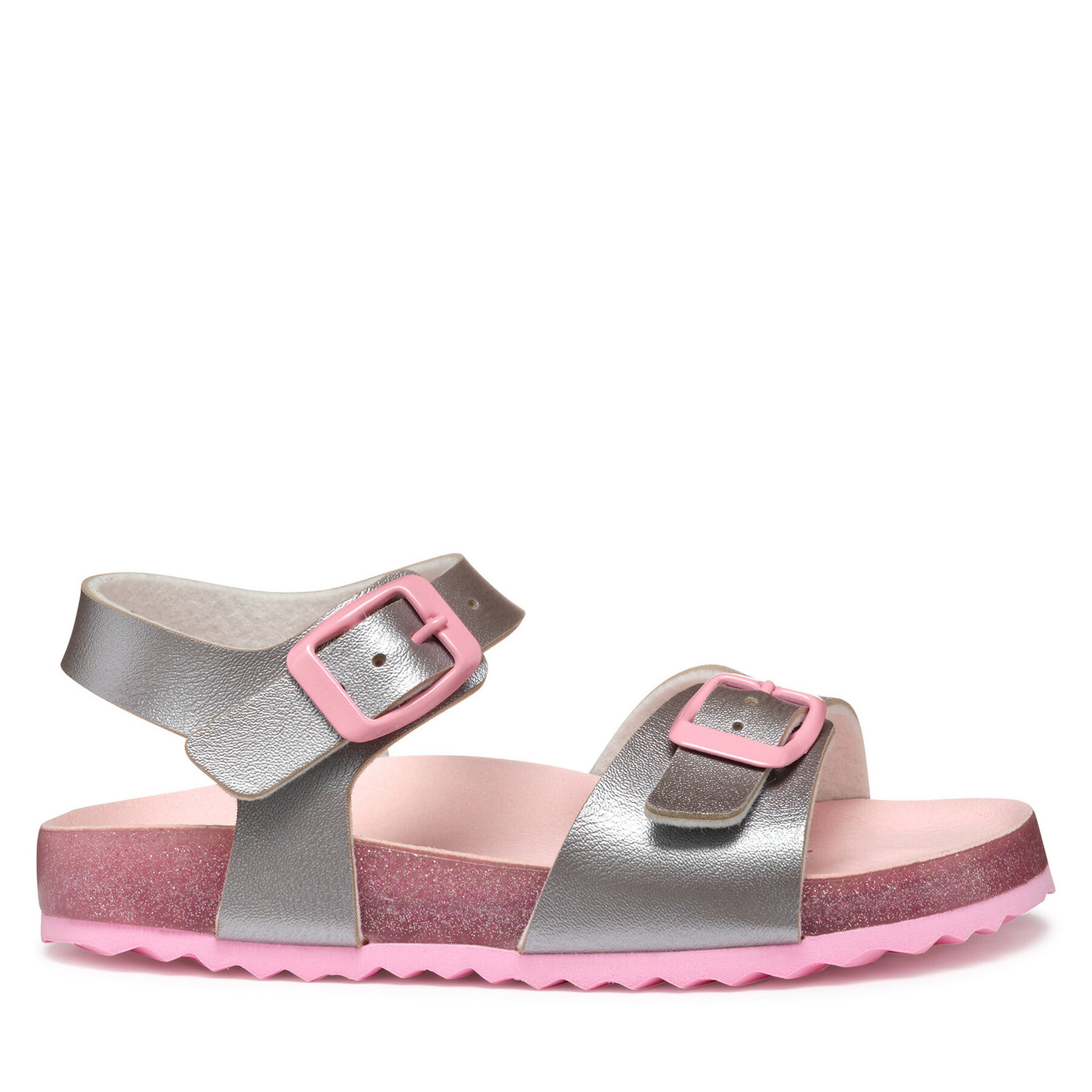 Sandali Geox J Adriel J558MI 000NF C0566 S Argento