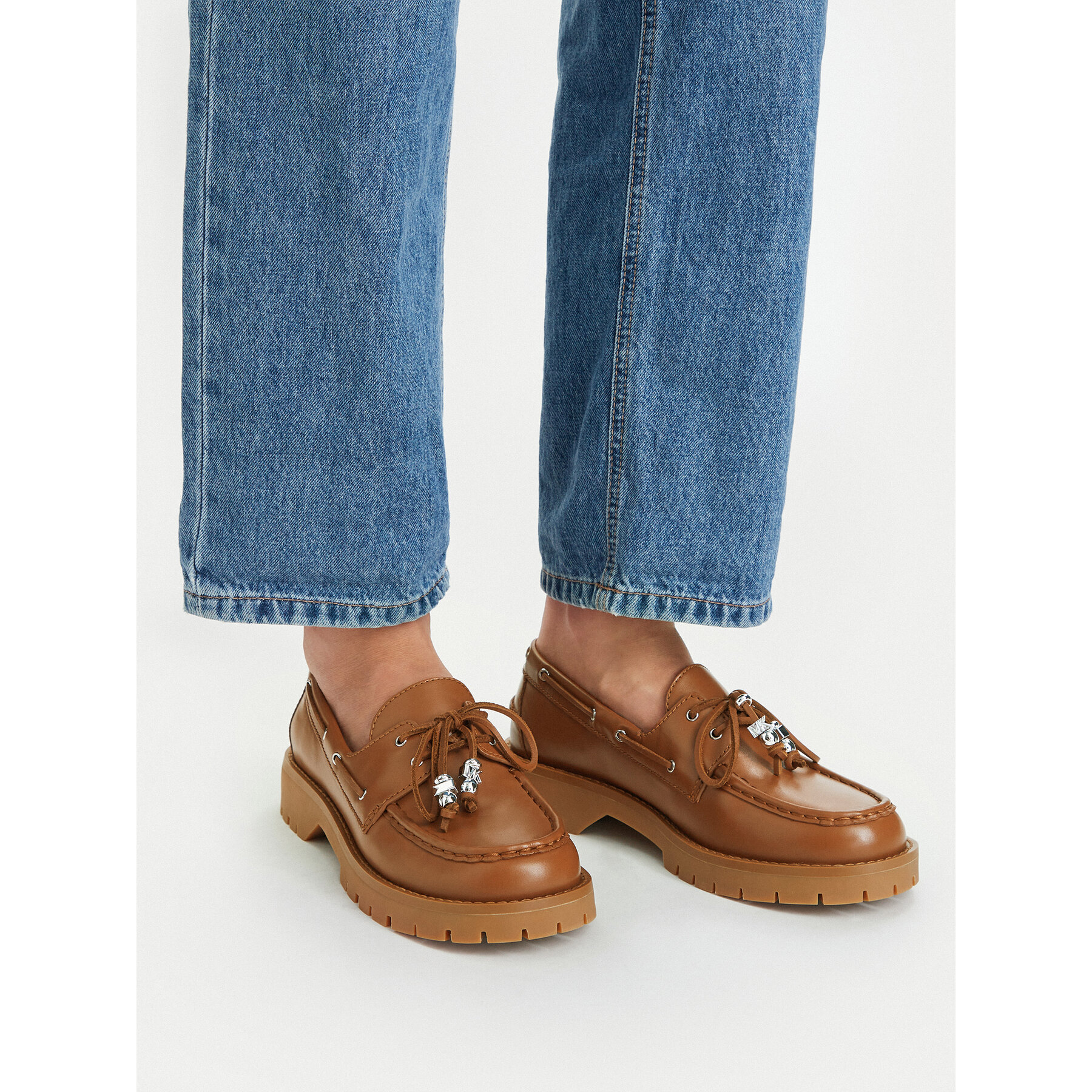 MICHAEL Michael Kors Loafers MICHAEL Michael Kors Kenny 40R6KNFP1L Καφέ