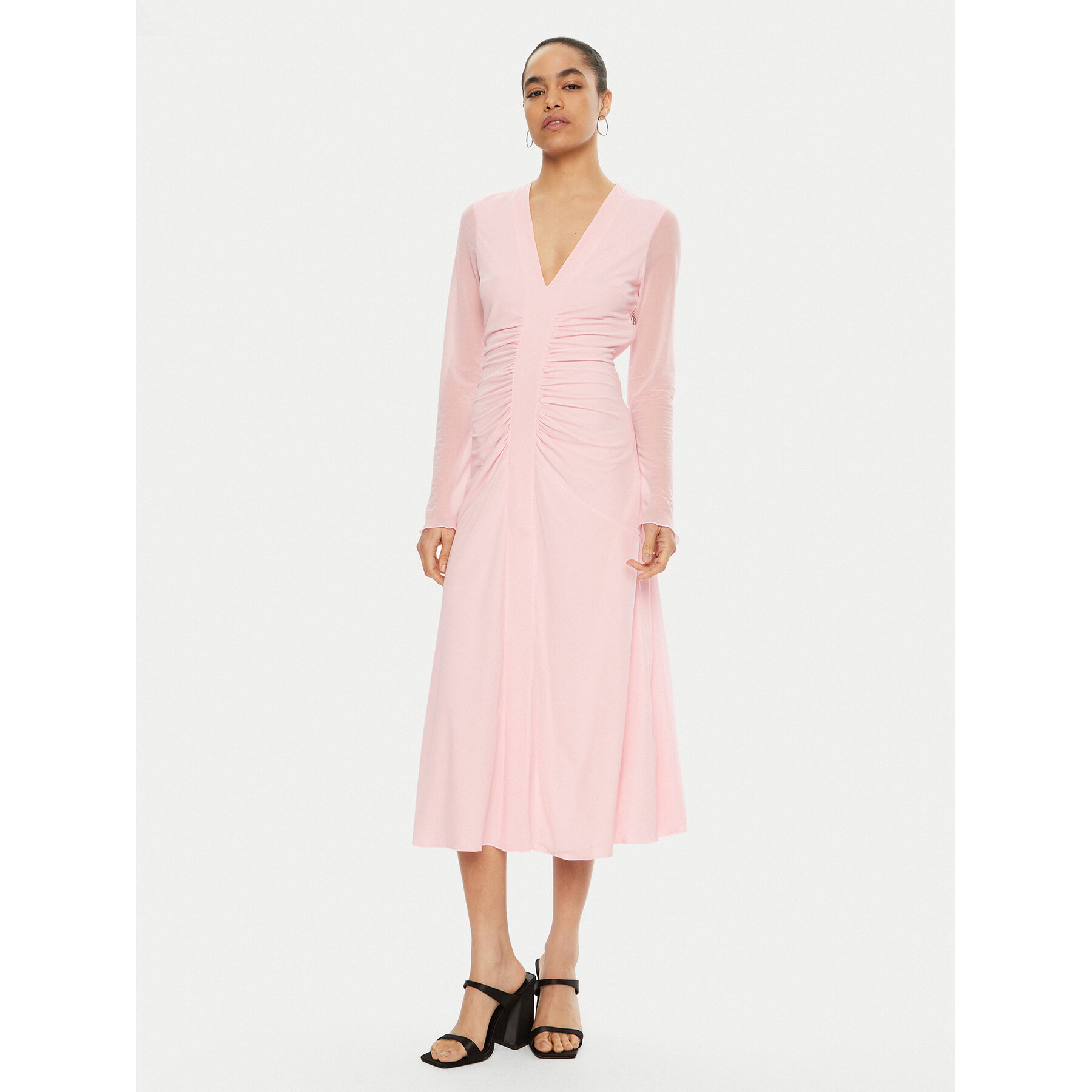 ROTATE Coctailkleid 113628 Rosa Regular Fit