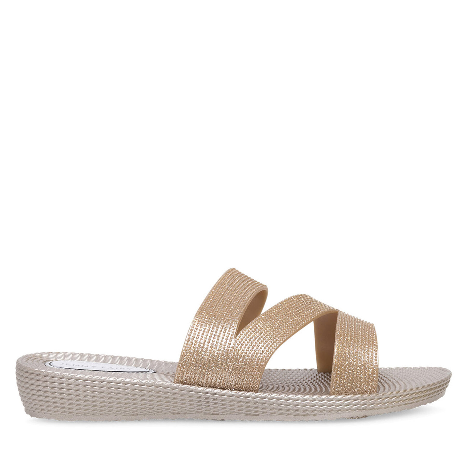 Bambini Ciabatte , Taglia 35, Oro, WFA2743-1, taglia : 35